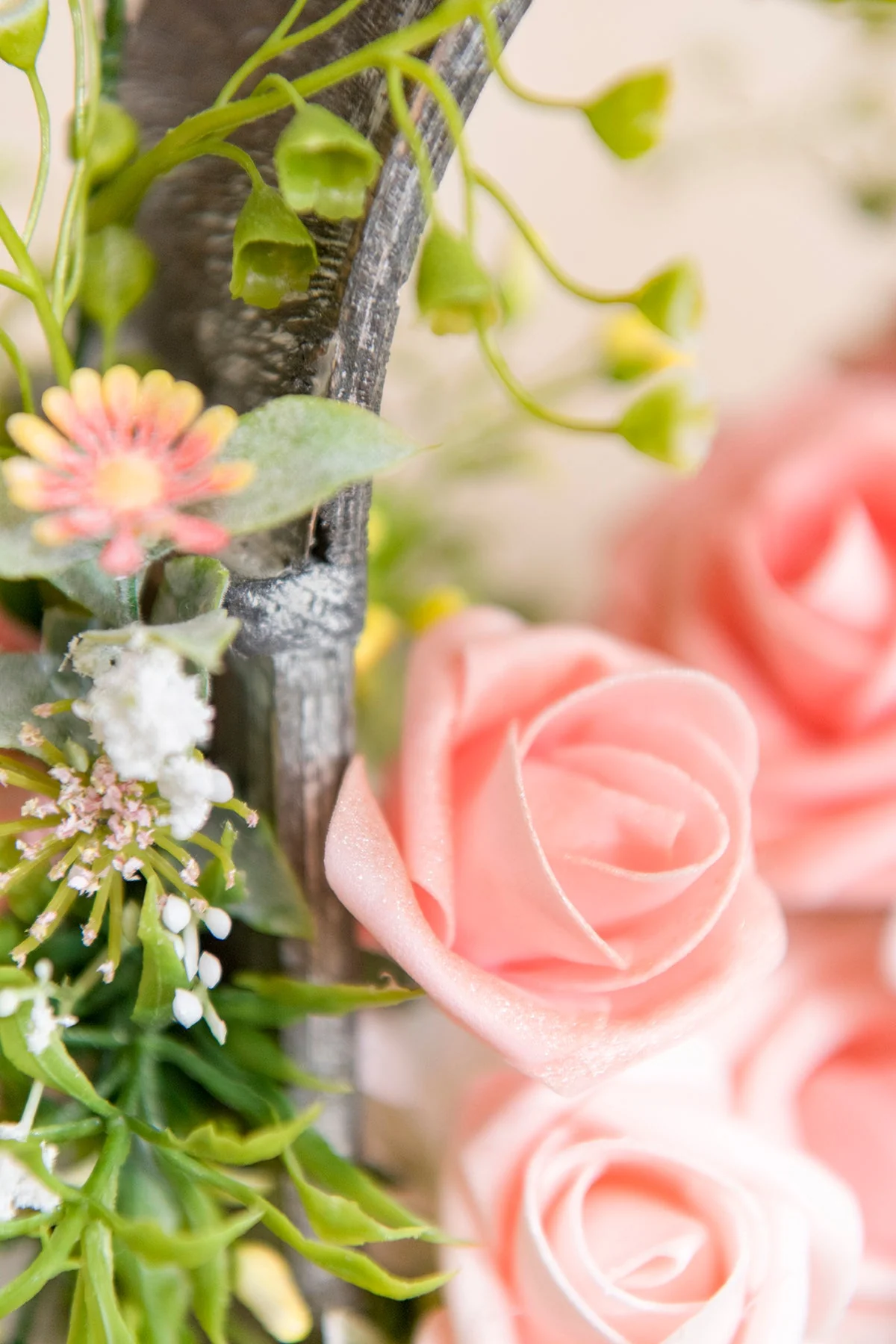 DIY Supporting Flower Boxes in Blush & Cream - Image 12