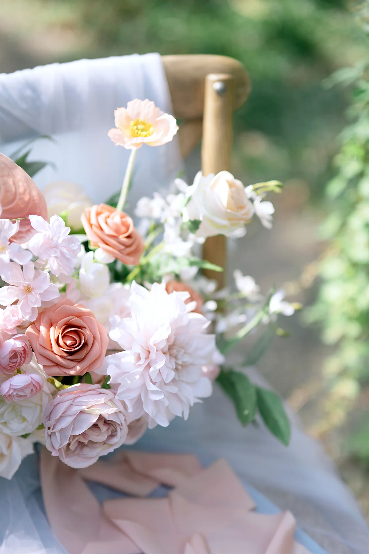 DIY Supporting Flower Boxes in Blush & Cream - Image 18