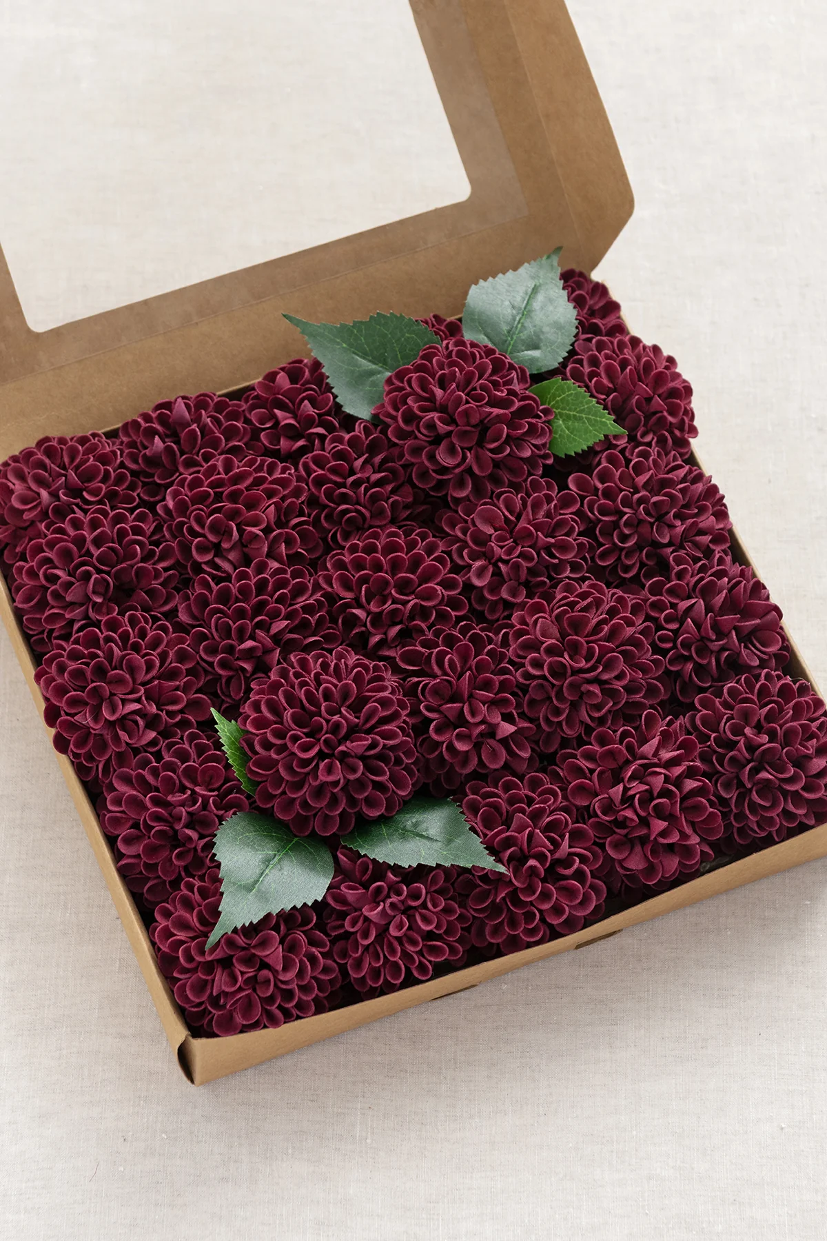 DIY Supporting Flower Boxes in Bordeaux Red & Wine - Image 4