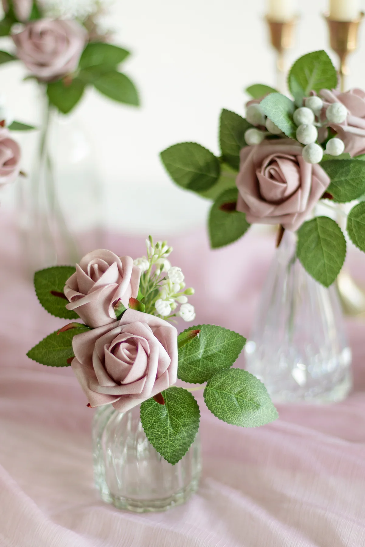 DIY Supporting Flower Boxes in Burgundy & Dusty Rose - Image 26