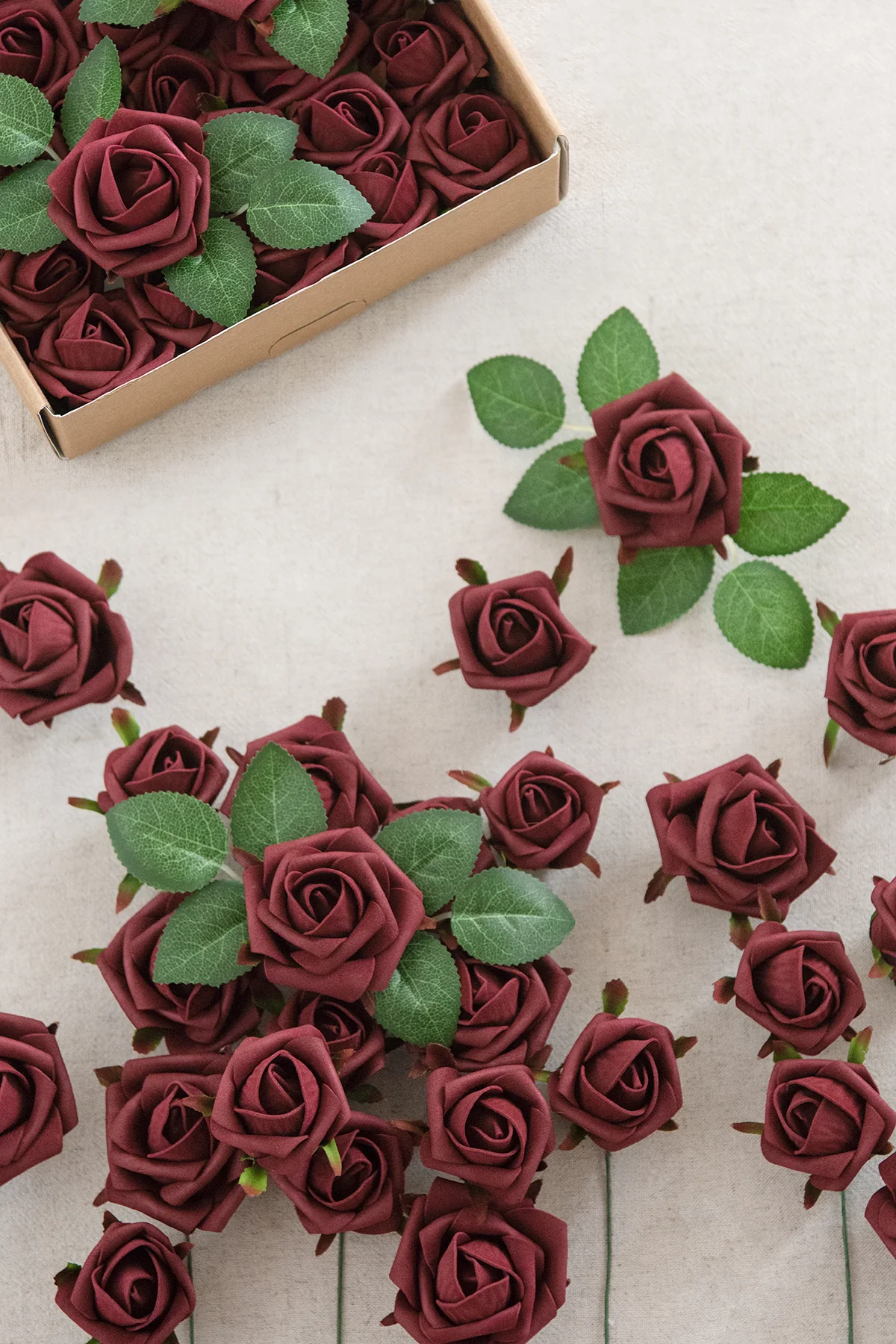 DIY Supporting Flower Boxes in Burgundy & Navy - Image 29