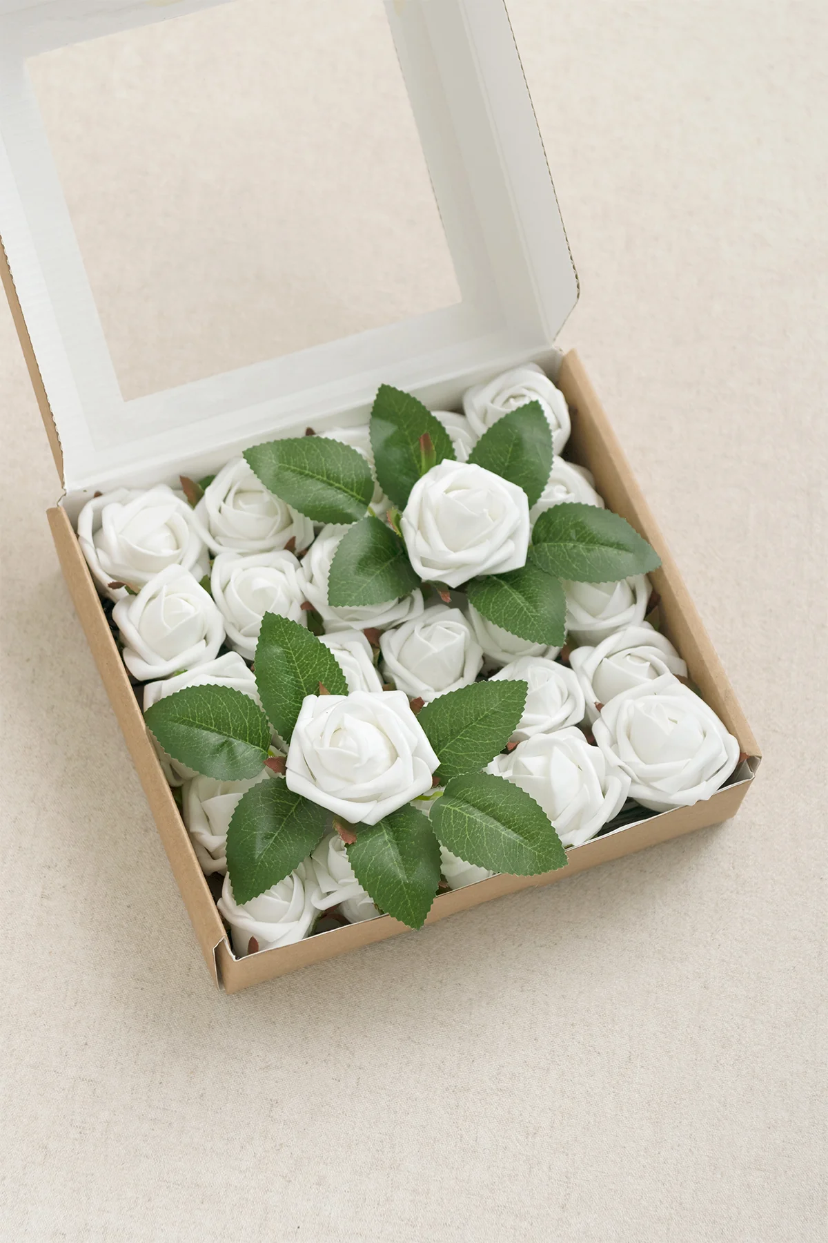 DIY Supporting Flower Boxes in Christmas Red & Sparkle - Image 13