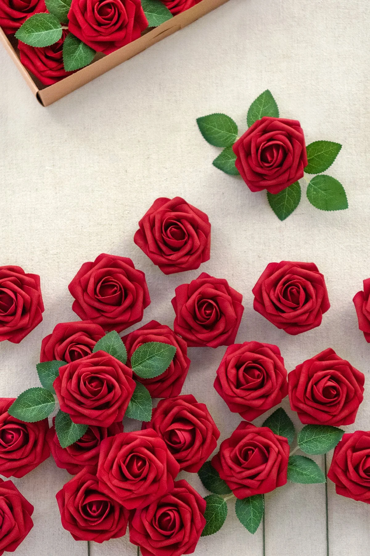 DIY Supporting Flower Boxes in Navy Blue & Red - Image 11