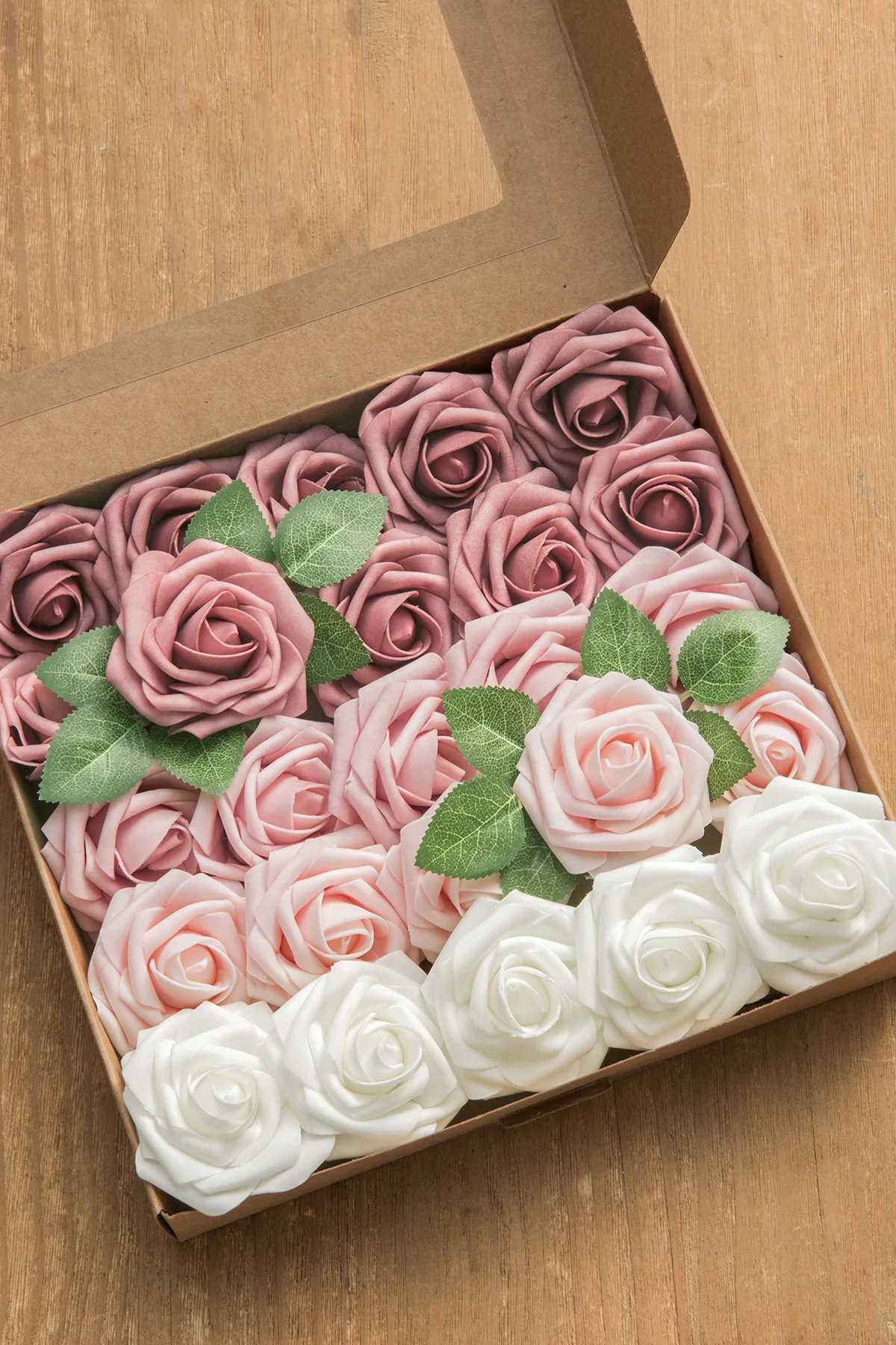 DIY Supporting Flower Boxes in Dusky Rose & Silver - Image 4