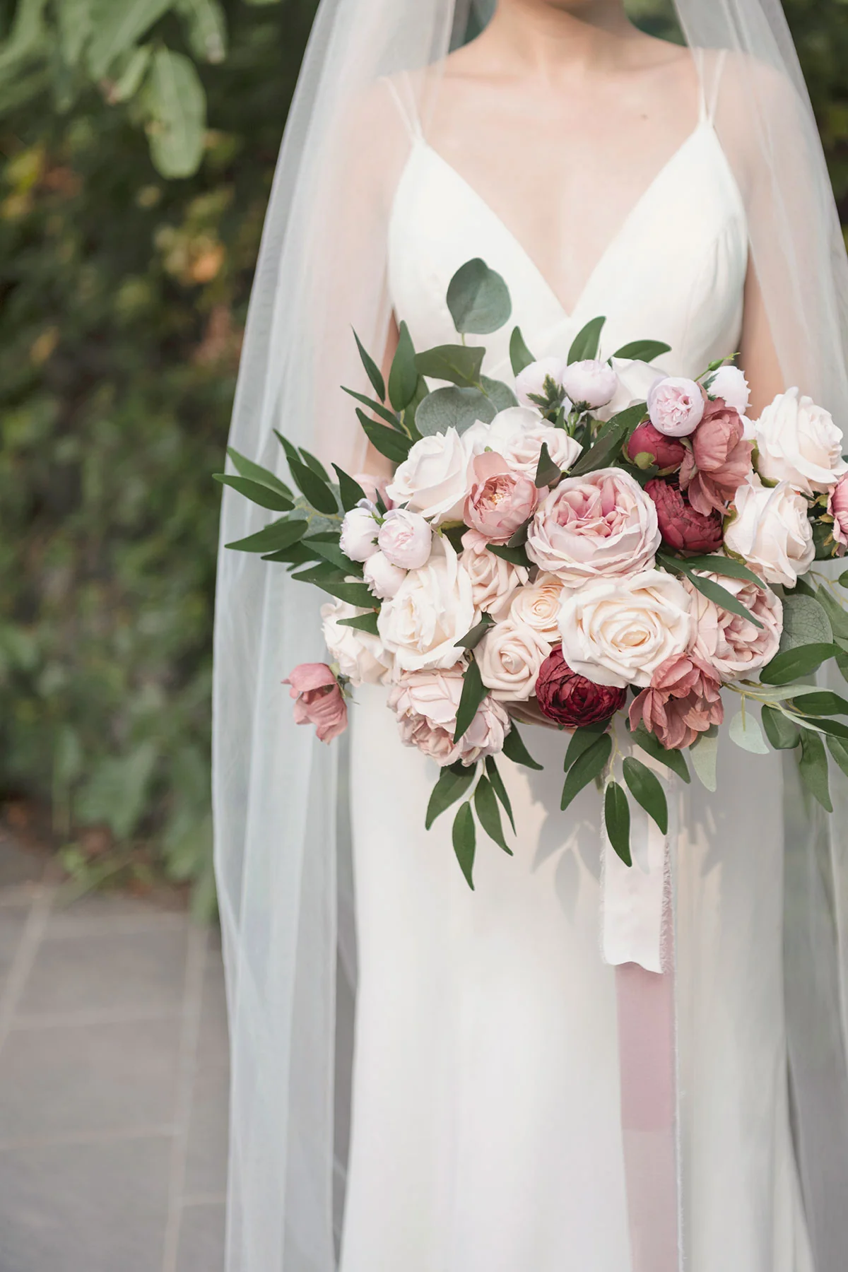 DIY Supporting Flower Boxes in Dusty Rose & Cream - Image 33