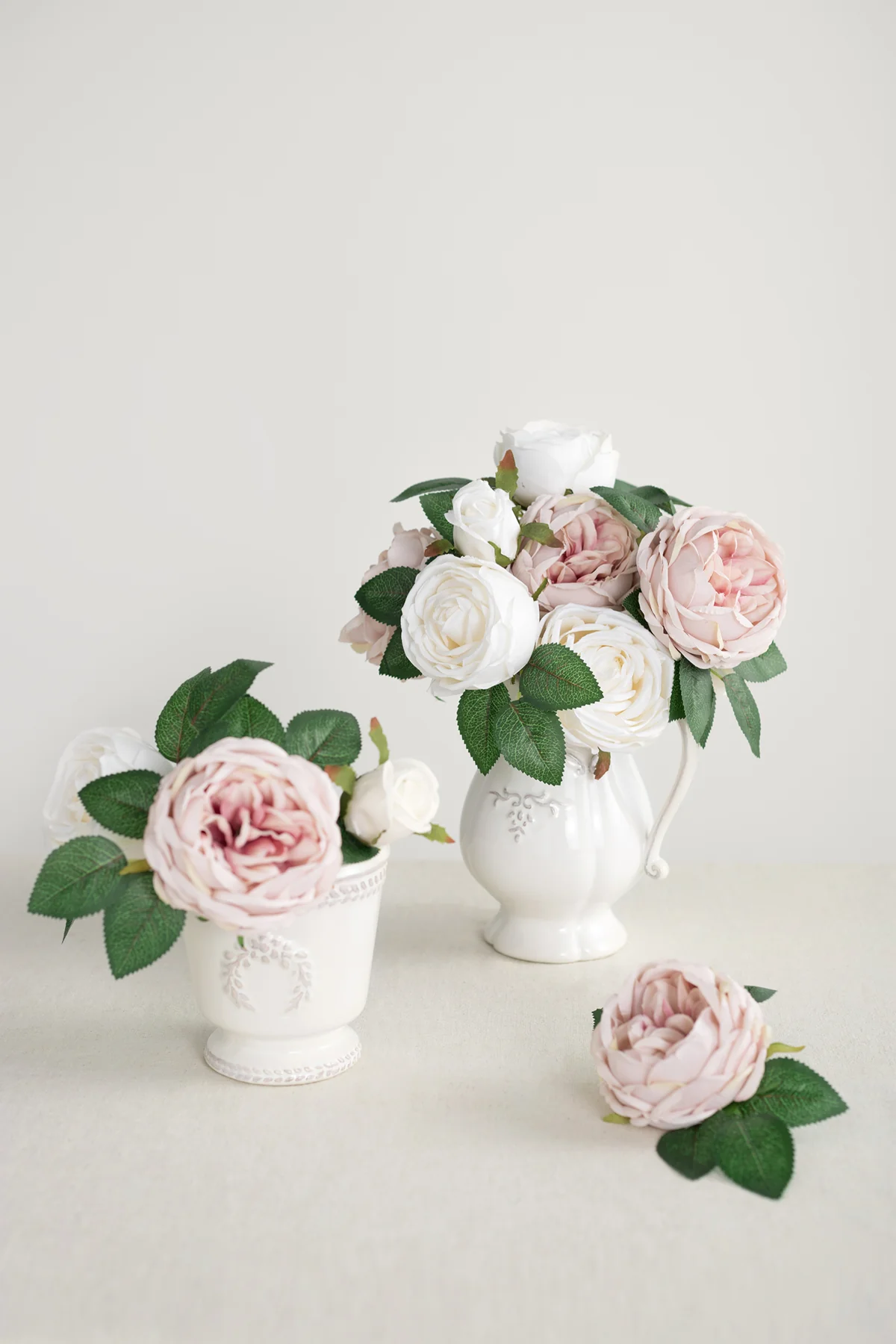 DIY Supporting Flower Boxes in Dusty Rose & Cream - Image 34