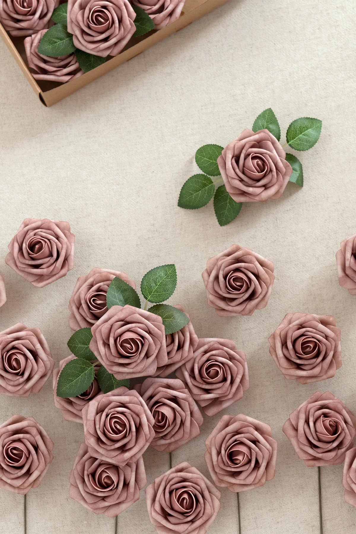 DIY Supporting Flower Boxes in Dusty Rose & Cream - Image 40