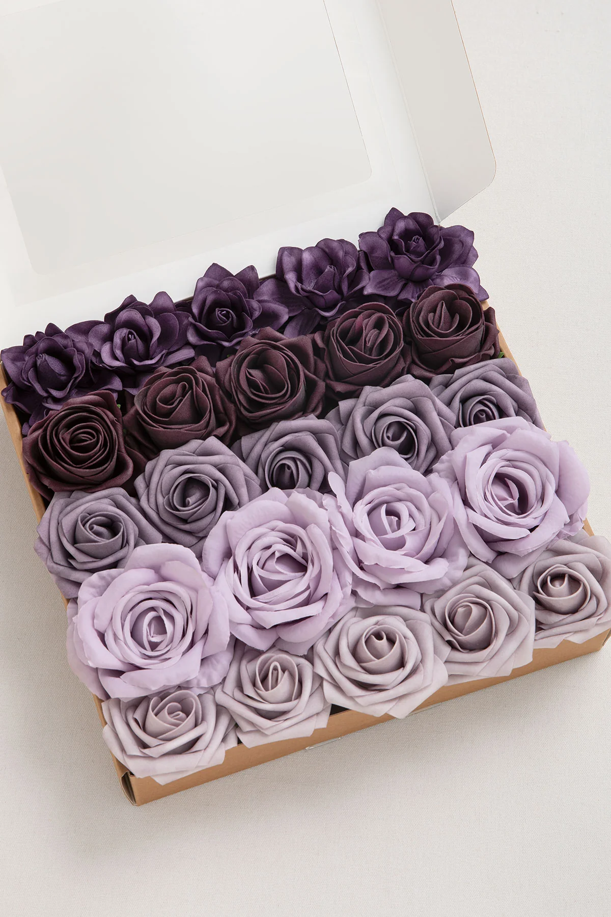 DIY Supporting Flower Boxes in Lilac & Gold - Image 30