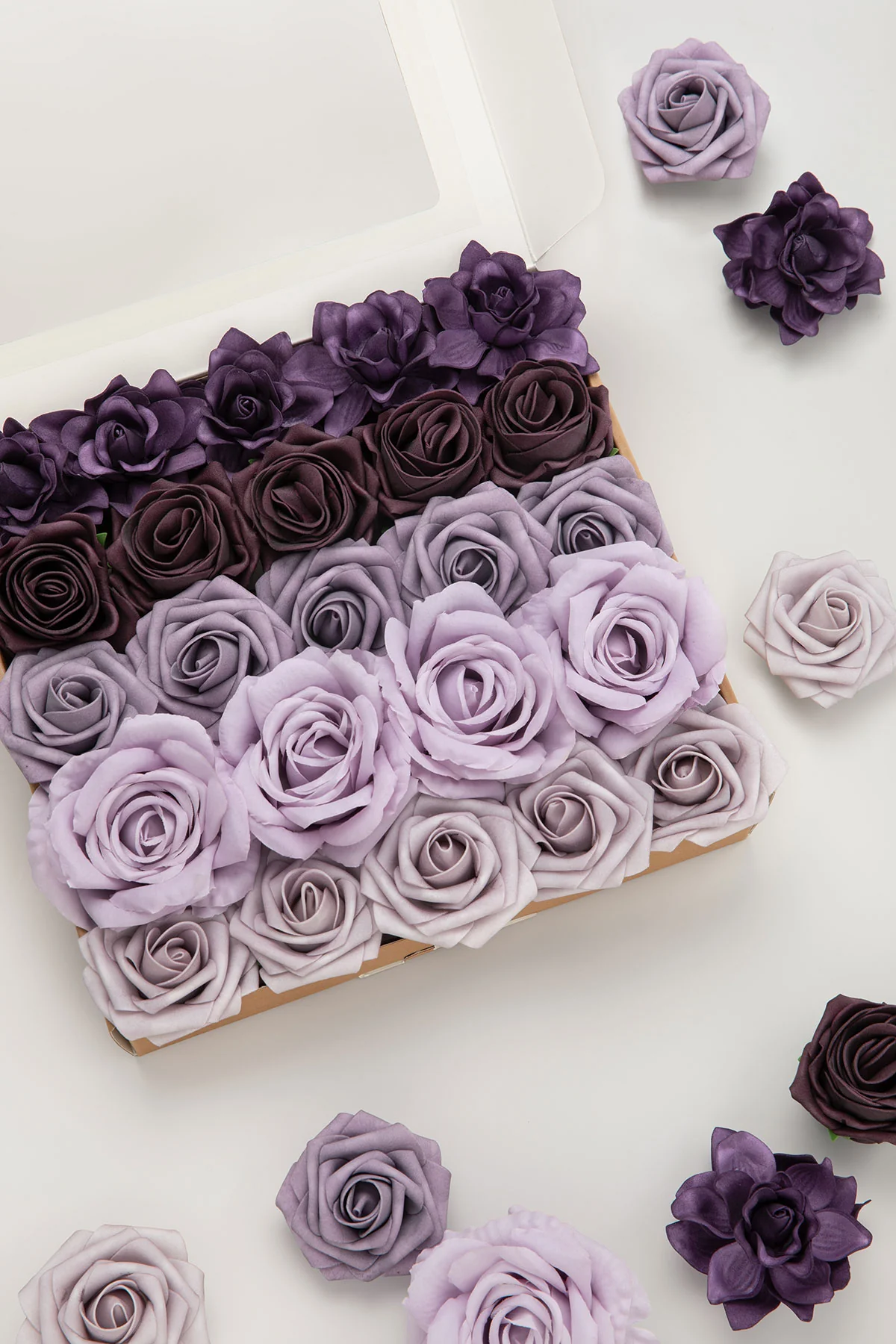 DIY Supporting Flower Boxes in Lilac & Gold - Image 33