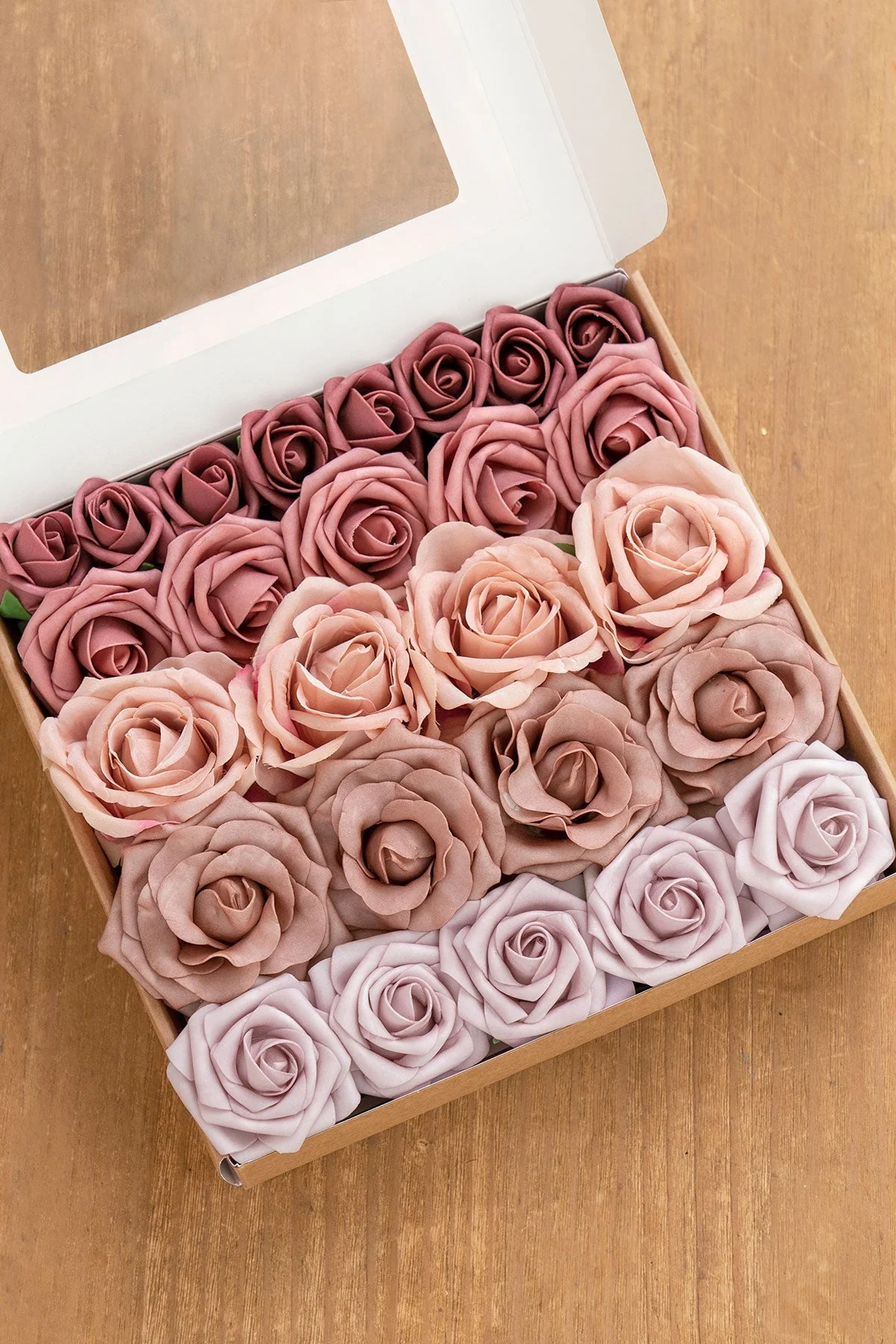 DIY Supporting Flower Boxes in Gentle Dusty Rose - Image 7