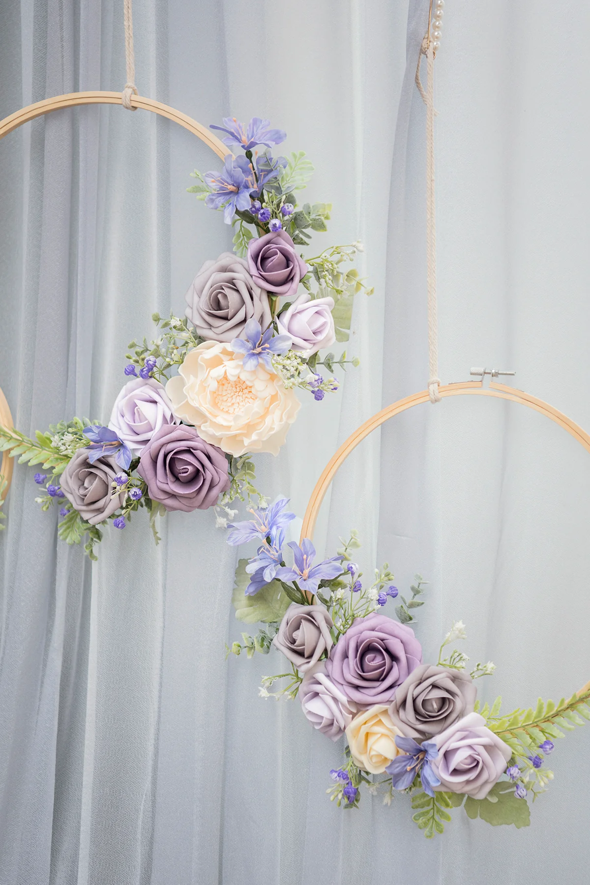 DIY Supporting Flower Boxes in Lilac & Gold - Image 29