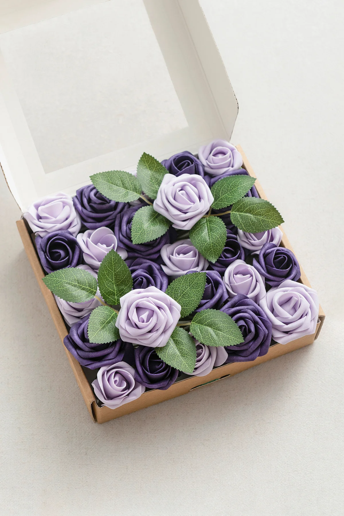 DIY Supporting Flower Boxes in Lilac & Gold - Image 6