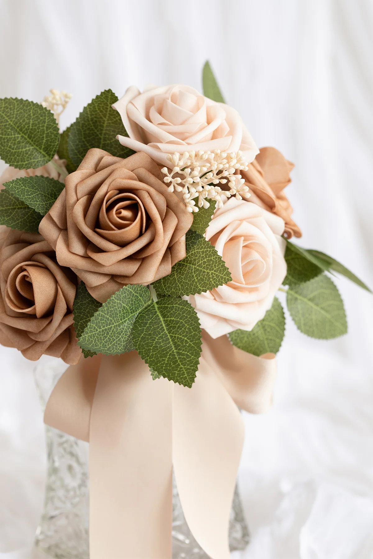 DIY Supporting Flower Boxes in Modern Boho Elegance Wedding - Image 11