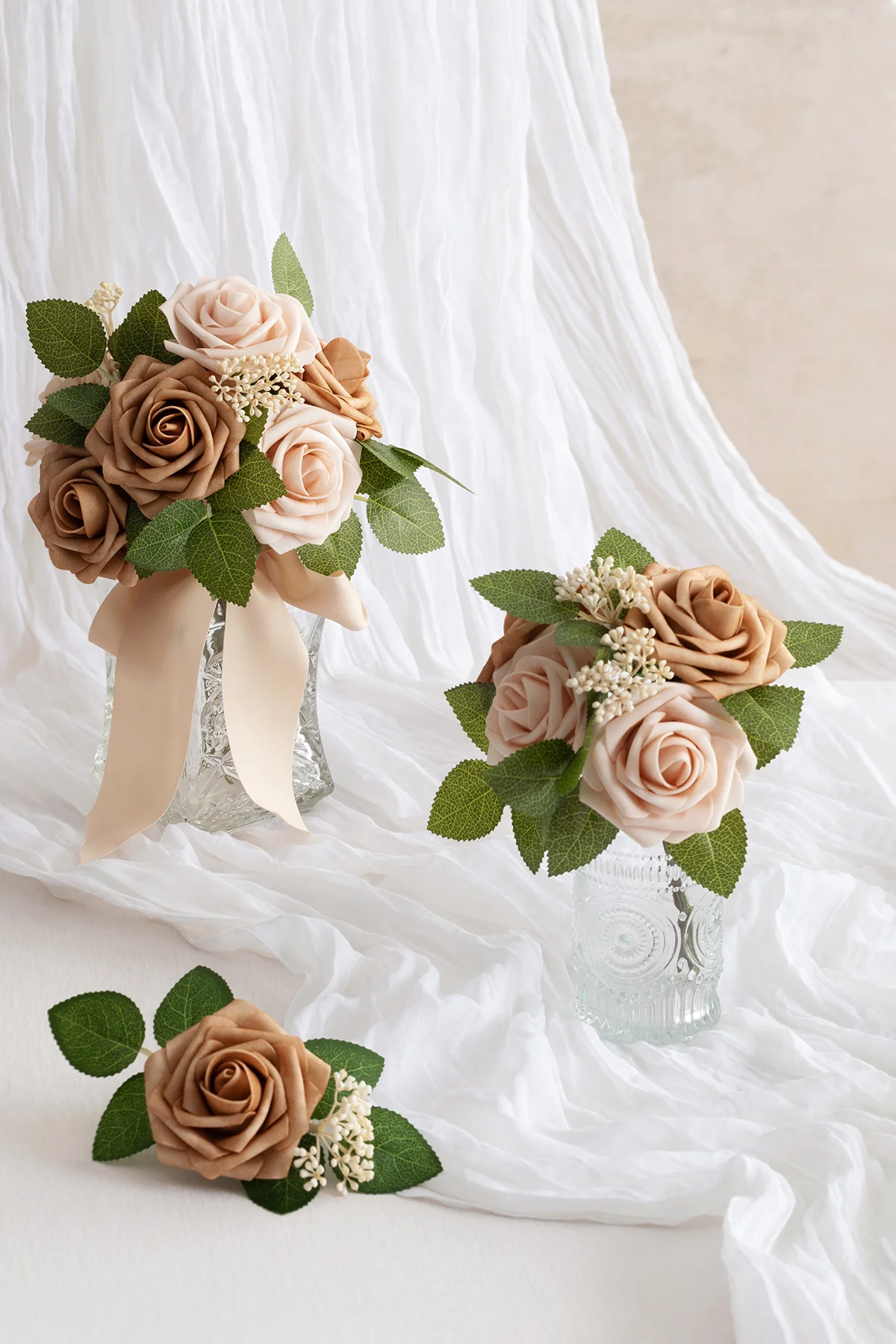 DIY Supporting Flower Boxes in Nude & Sand Beige | Clearance - Image 2