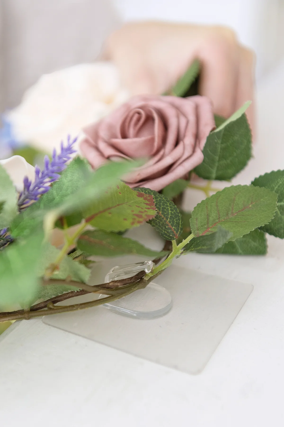 DIY Supporting Flower Boxes in Romantic Marsala - Image 14