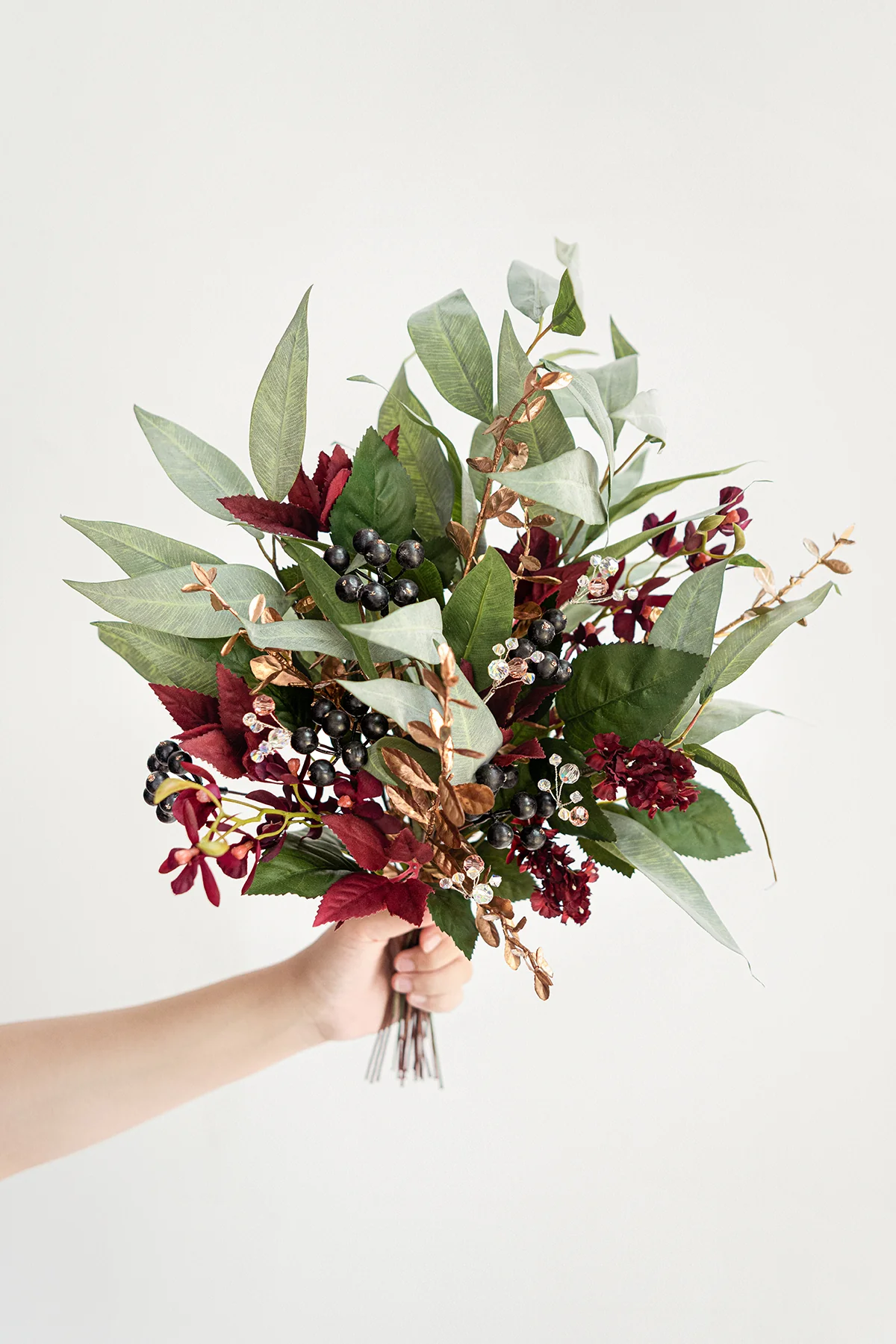 DIY Supporting Flower Boxes in Romantic Marsala - Image 20