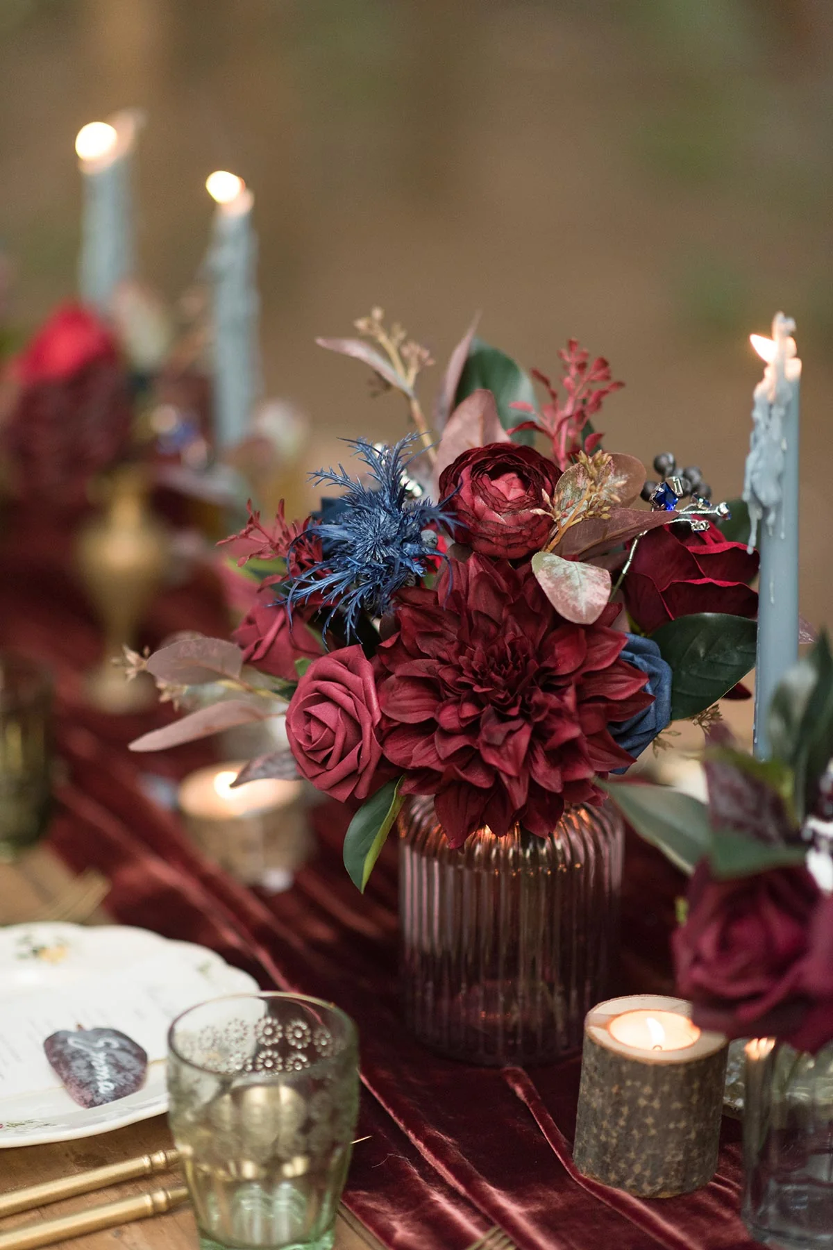 DIY Supporting Flower Boxes in Romantic Marsala - Image 34