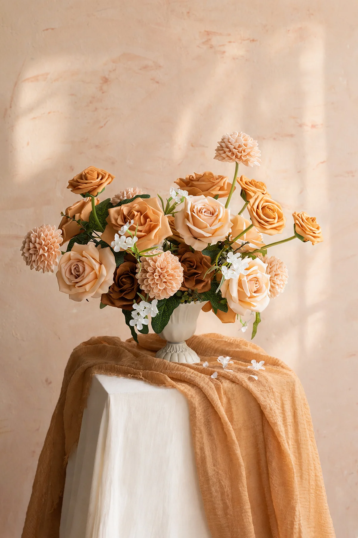 DIY Supporting Flower Boxes in  Soft Peach & Apricot & Sugar Almond - Image 3