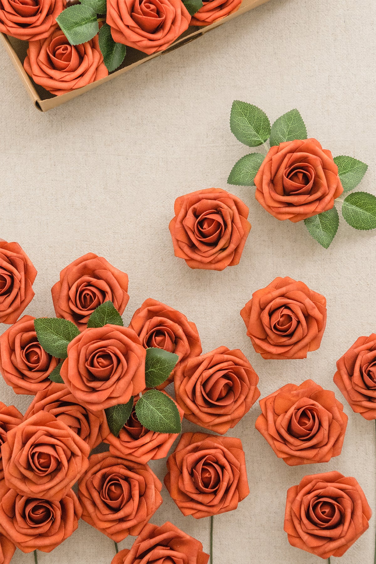 DIY Supporting Flower Boxes in Dark Teal & Burnt Orange - Image 3
