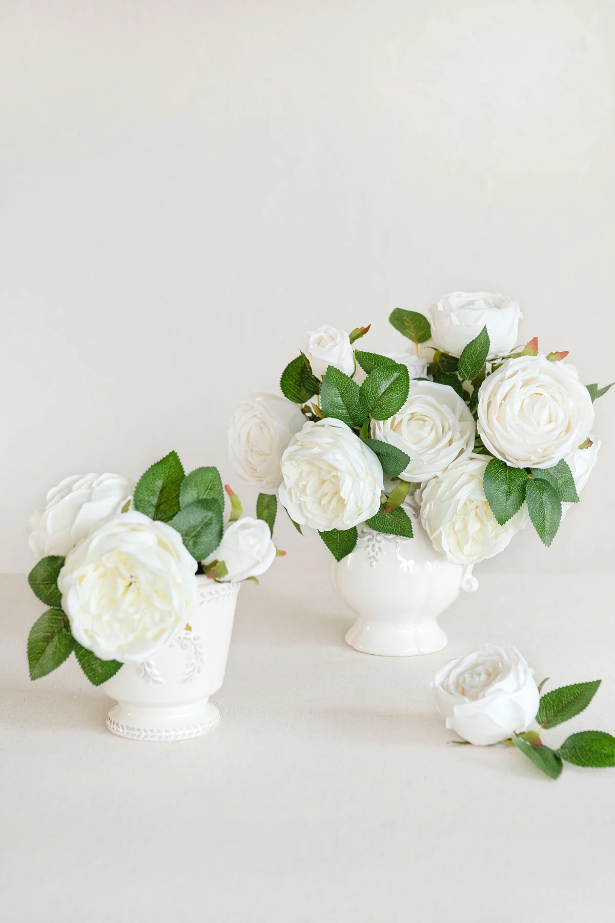DIY Supporting Flower Boxes in White & Sage - Image 31