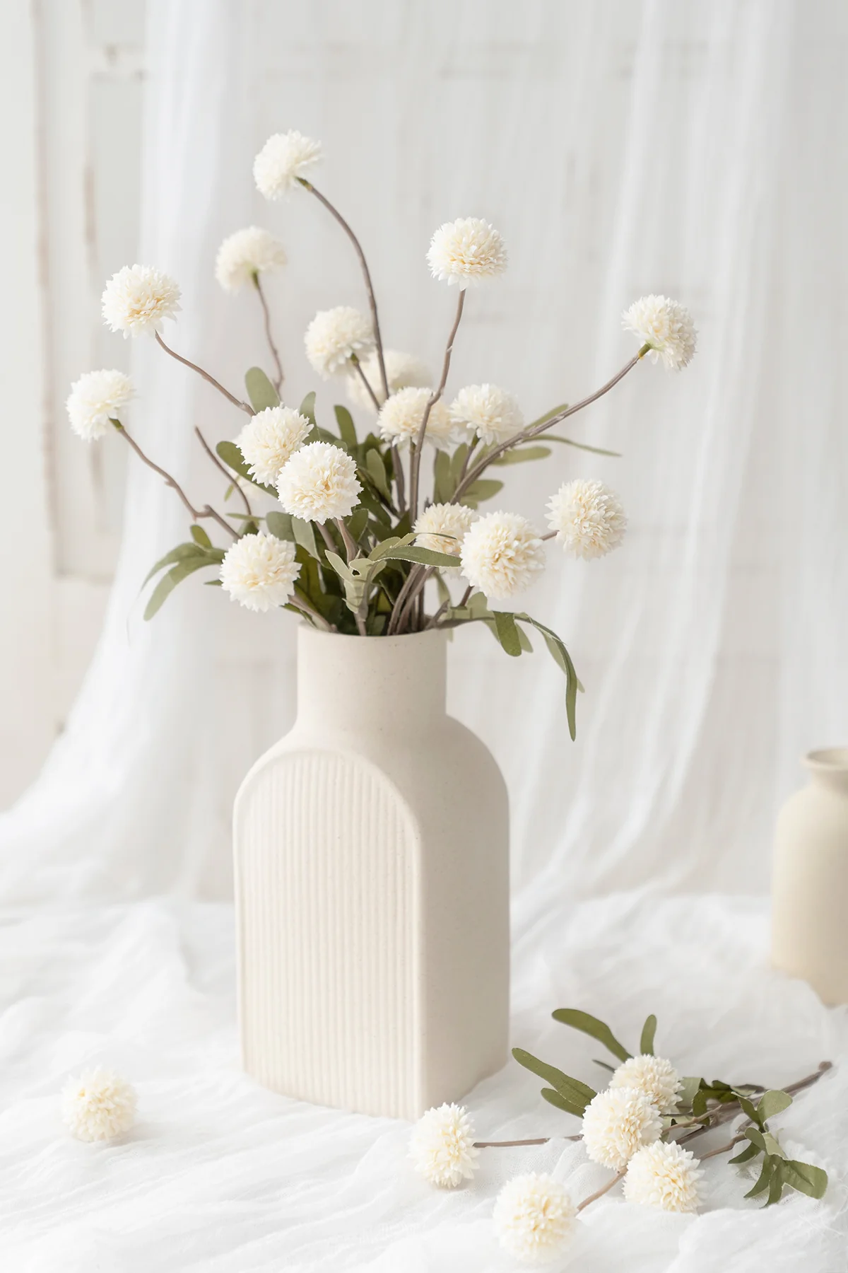DIY Supporting Flower Boxes in White & Beige - Image 11