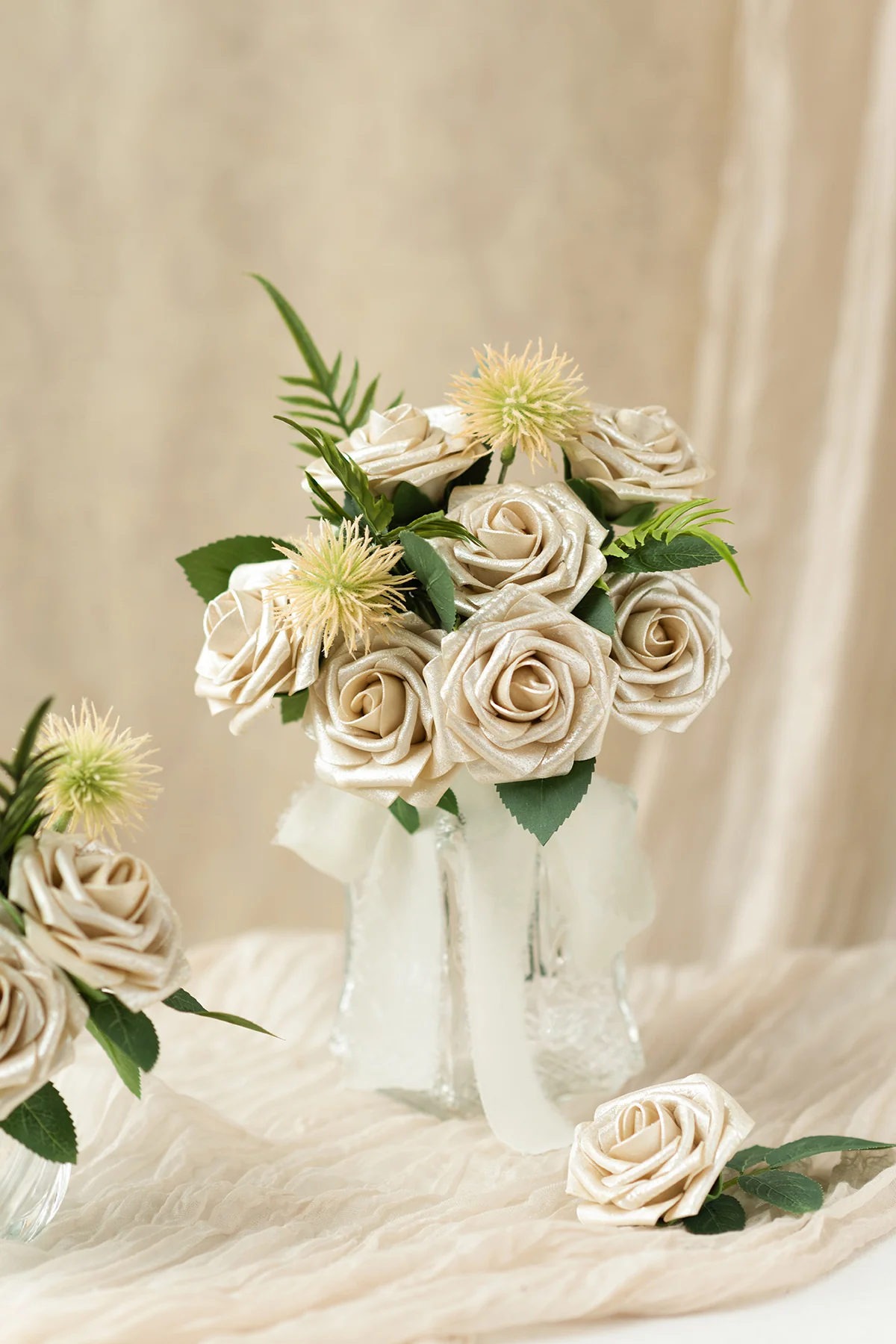DIY Supporting Flower Boxes in White & Beige - Image 14