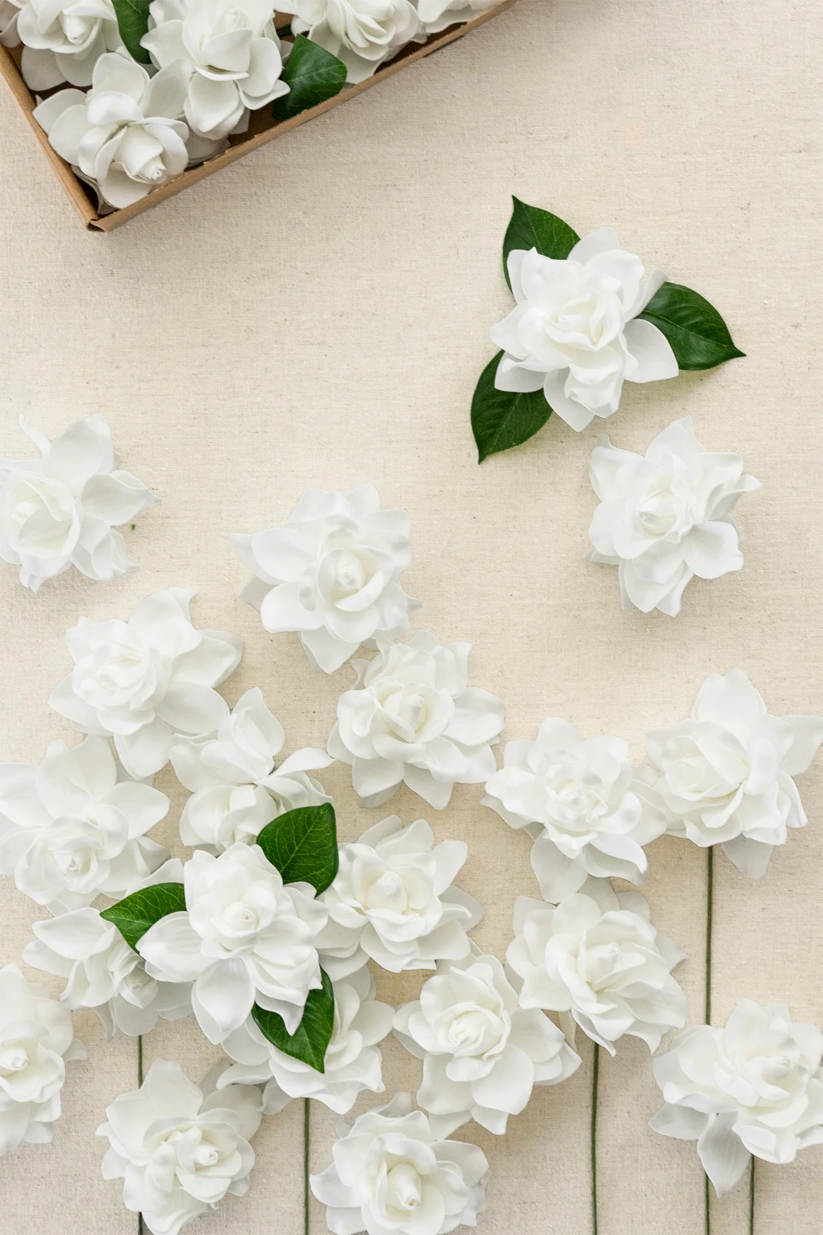 DIY Supporting Flower Boxes in White & Beige - Image 4