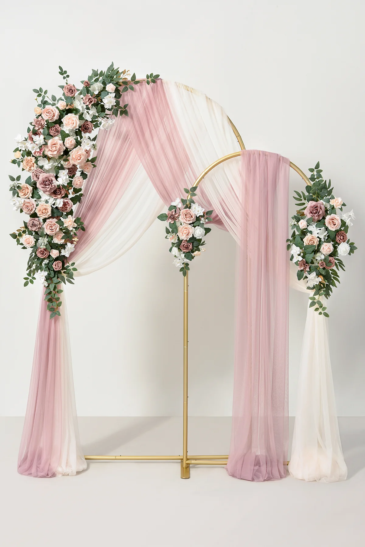 Double Arch Decor Pack in Dusty Rose & Cream | Clearance