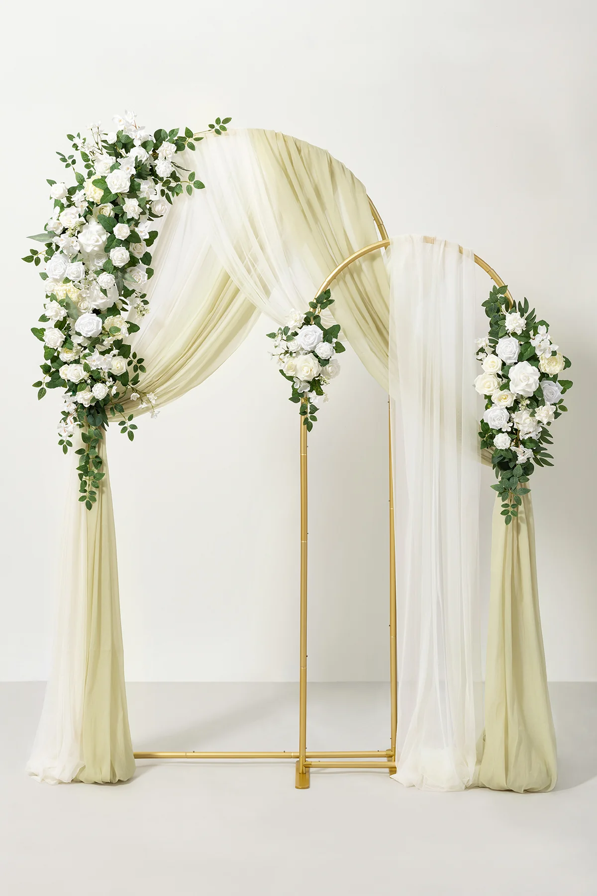 Double Arch Decor Pack in White & Sage | Clearance