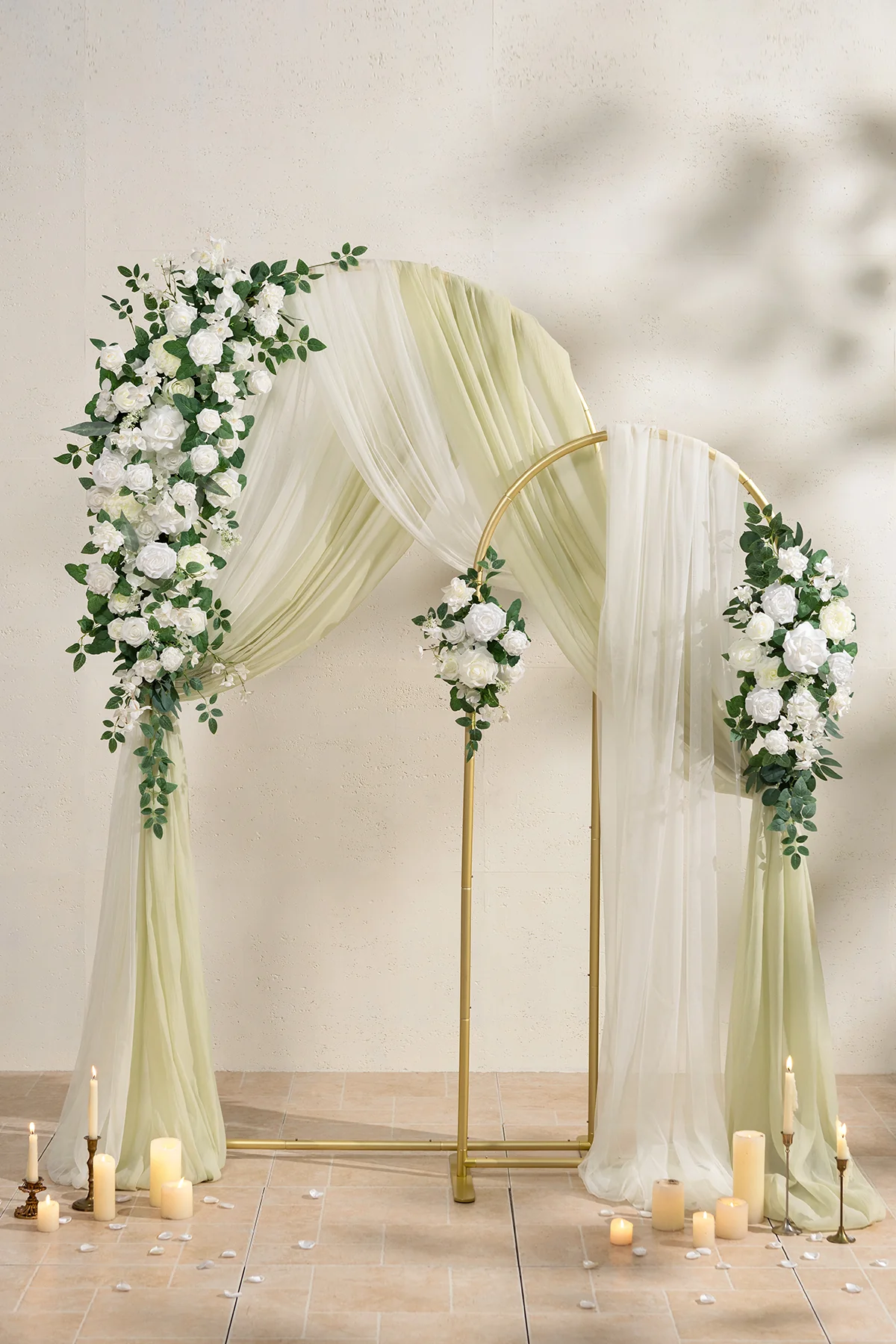 Double Arch Decor Pack in White & Sage | Clearance - Image 2