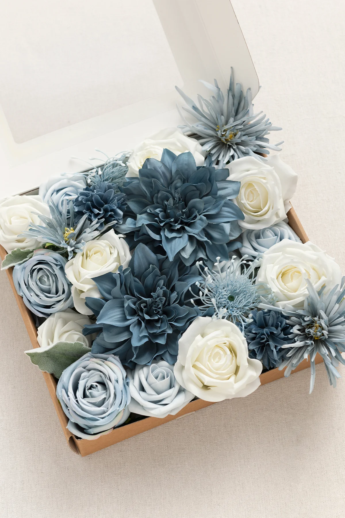 DIY Designer Flower Boxes in Dusty Blue & Navy - Image 2