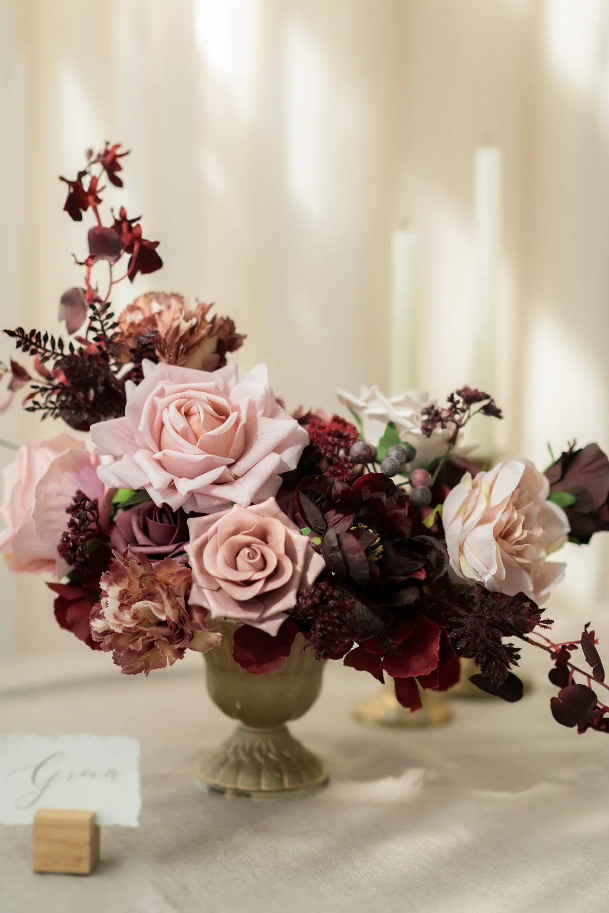 Dusty Rose Designer Flower Boxes - Image 24