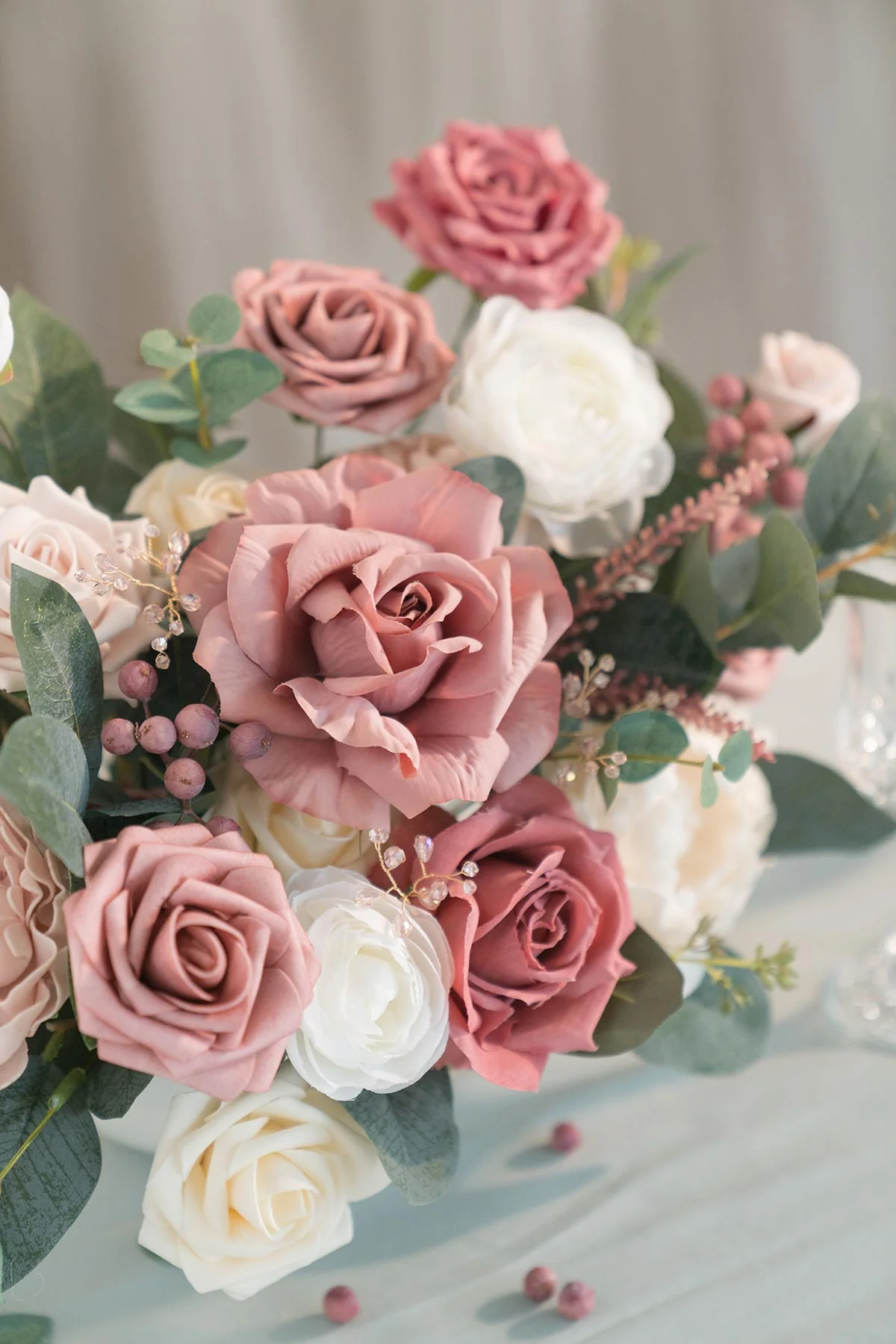 DIY Designer Flower Boxes in Dusty Rose & Cream - Image 13