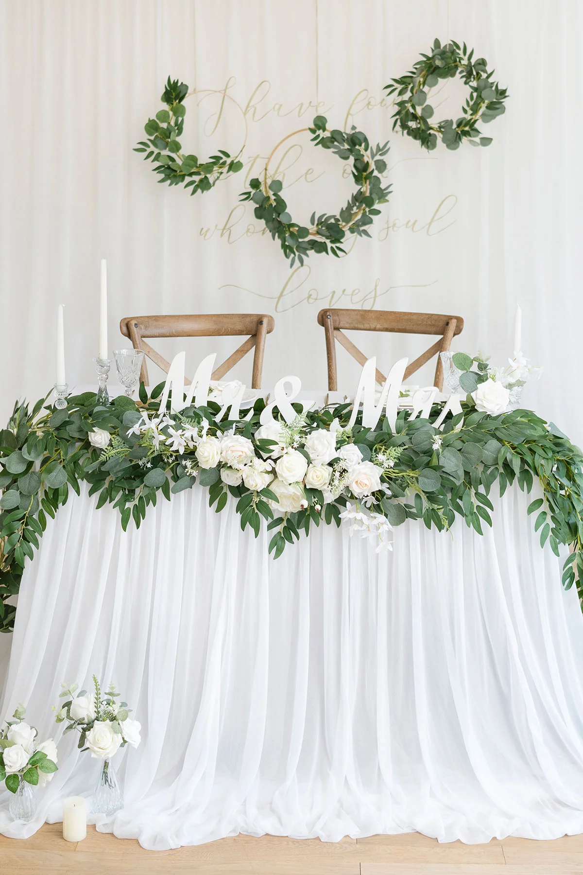 6ft Eucalyptus and Willow Leaf Greenery Garland - Image 2