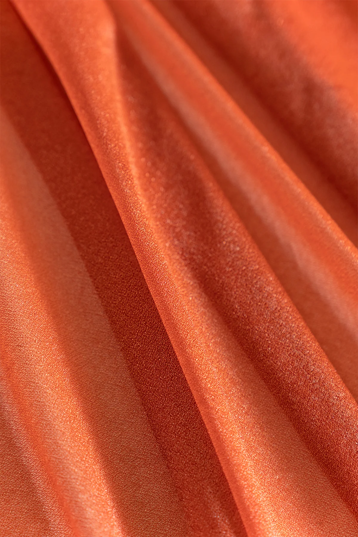 Flash Sale | Romantic Sheer Table Runner 29" w x 10ft in Burnt Ochre - Image 3