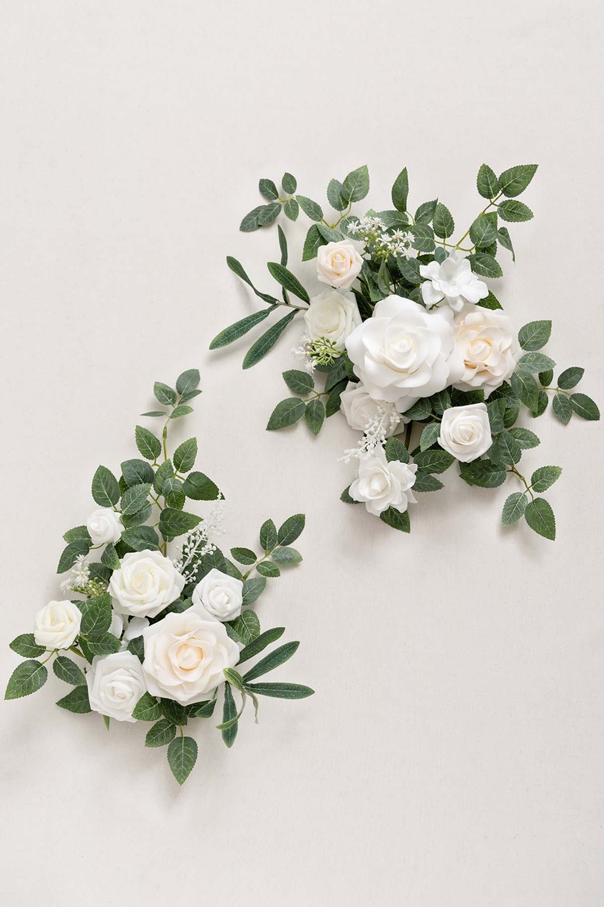 Flexible Combo Set Flower Sign Decor in White & Sage - Image 7