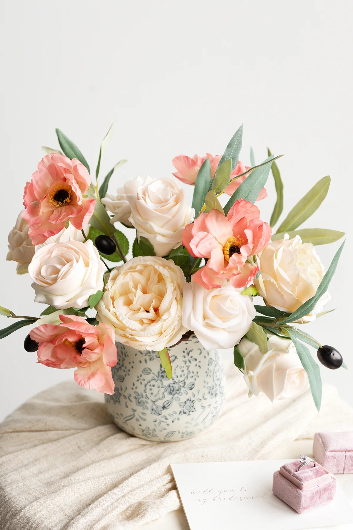 Flower Box Set for DIY - Indie Peach Essential Hues Box - Image 2