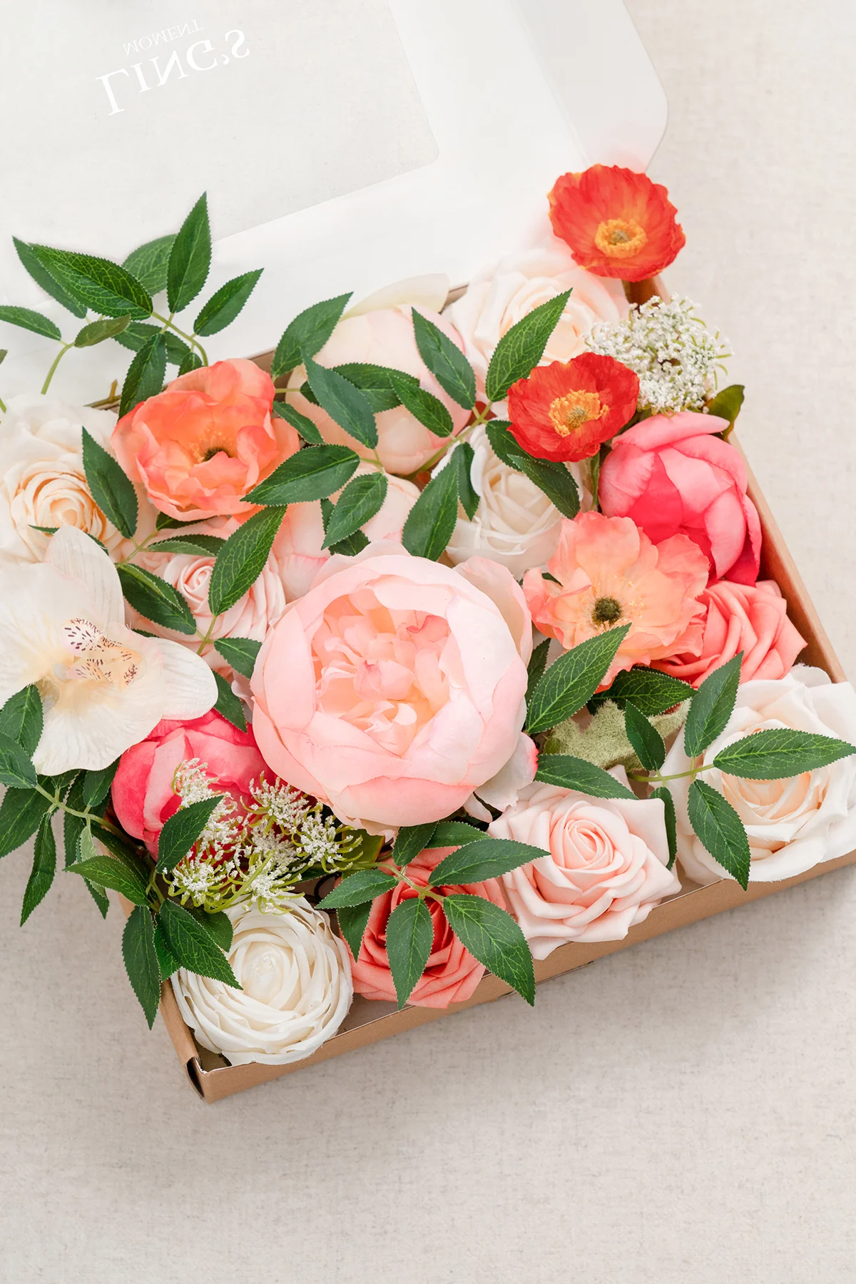 Flower Box Set for DIY - Vivien Coral Grand Box