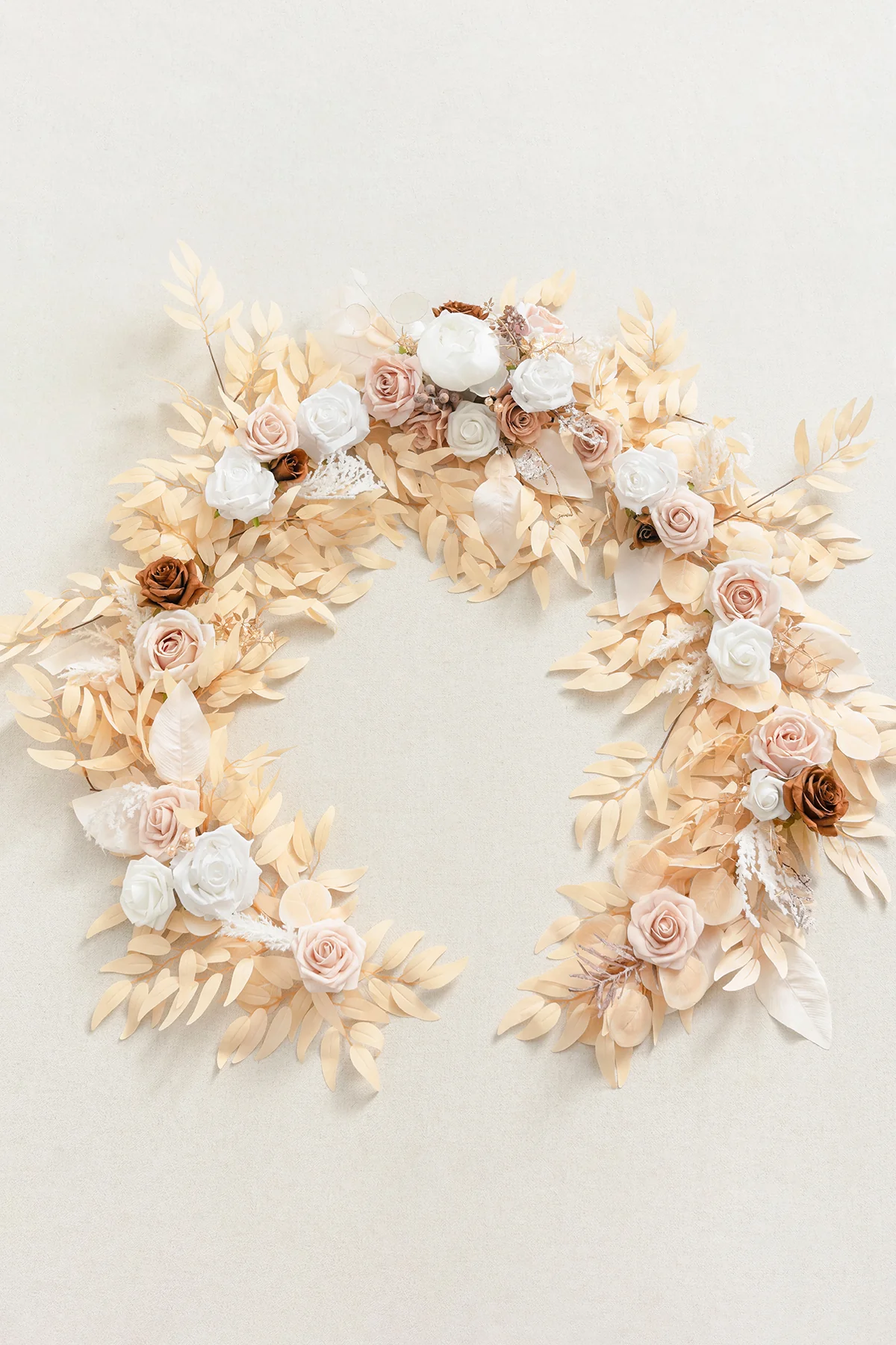 Flower Garlands in White & Beige | Clearance - Image 5