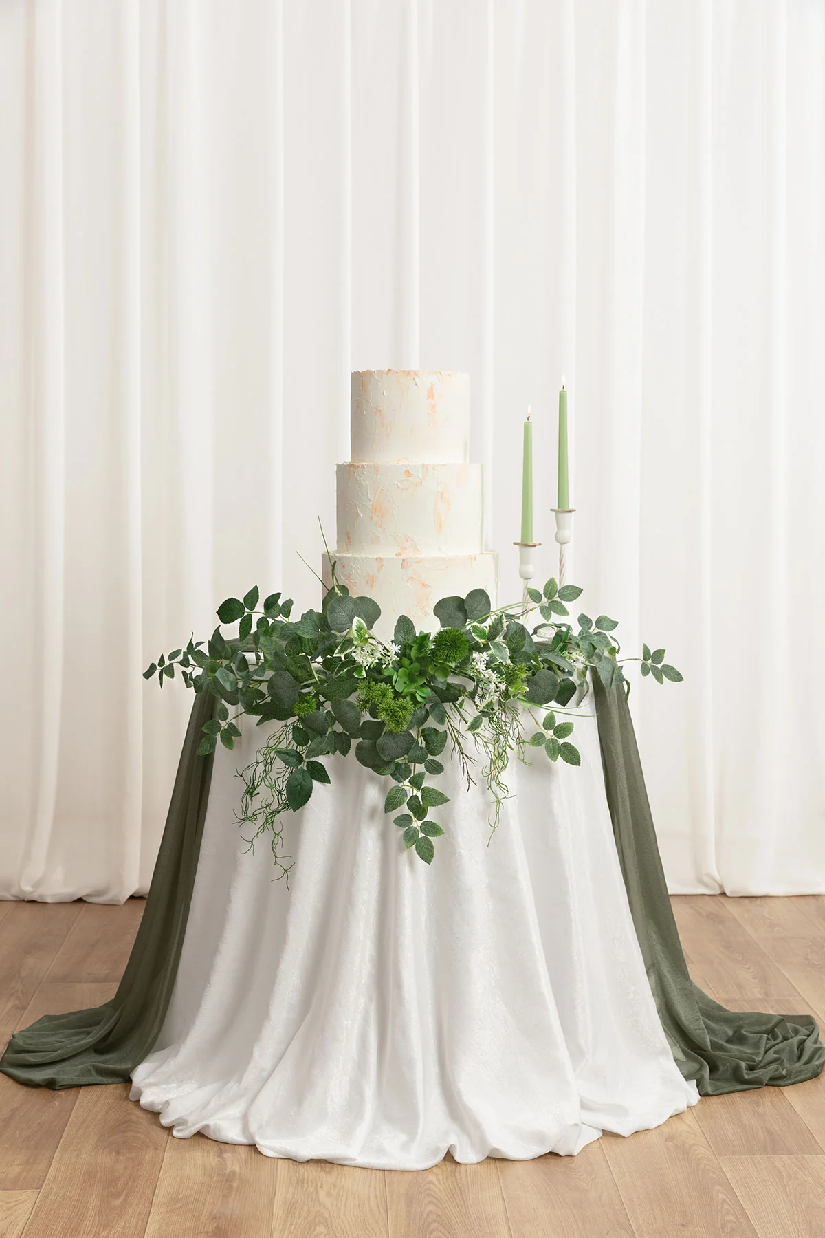 Flower Sign Decor in Sage & Green - Image 3