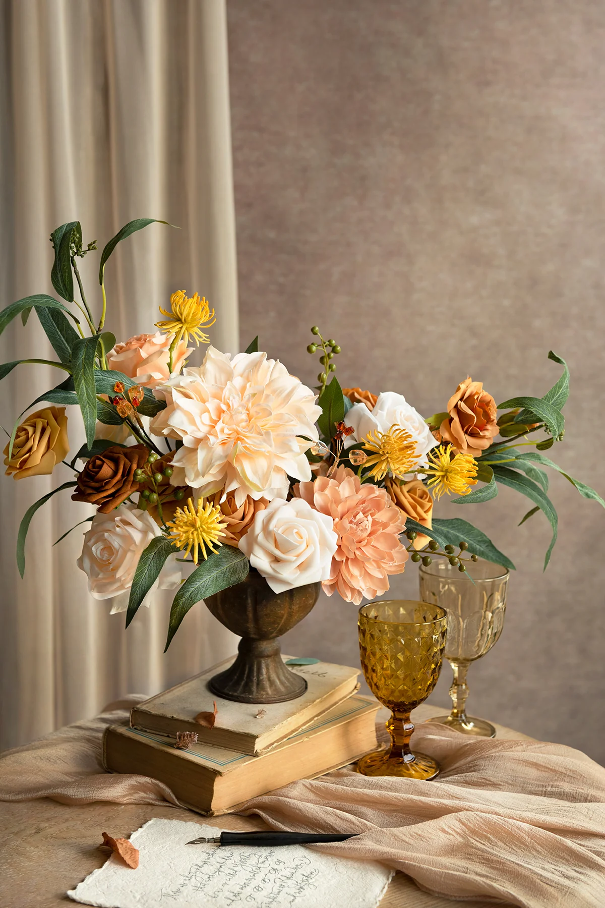 French Yellow Designer Flower Boxes - Image 2