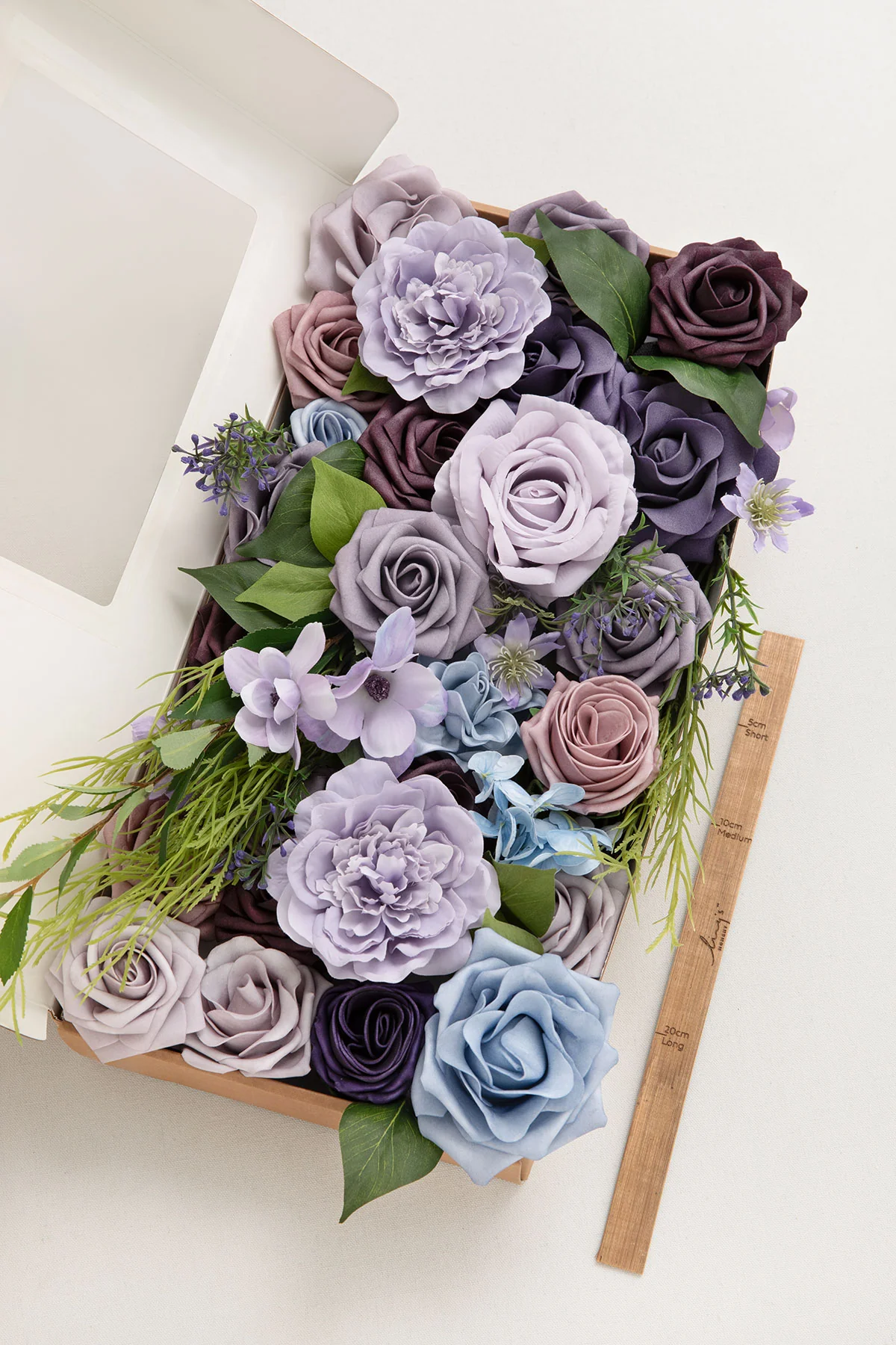 Lilac Purple Designer Flower Boxes - Image 16