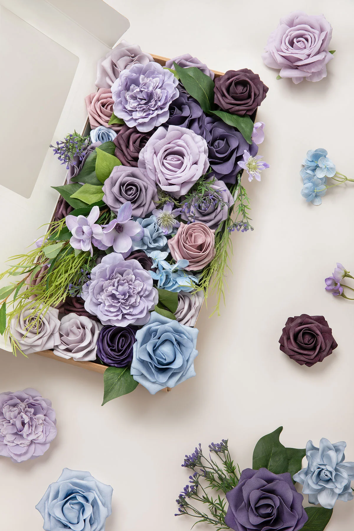 Lilac Purple Designer Flower Boxes - Image 19
