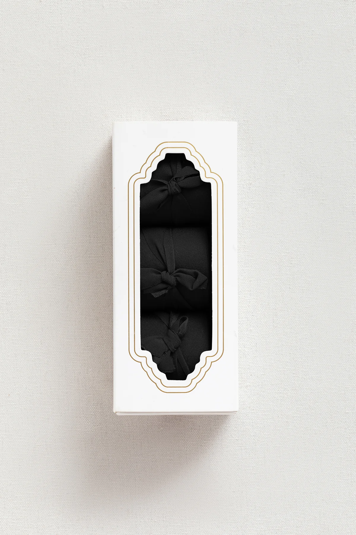 Matte Satin Ribbons 1.5" w x 20' h - Black (Set of 3) | Clearance - Image 3