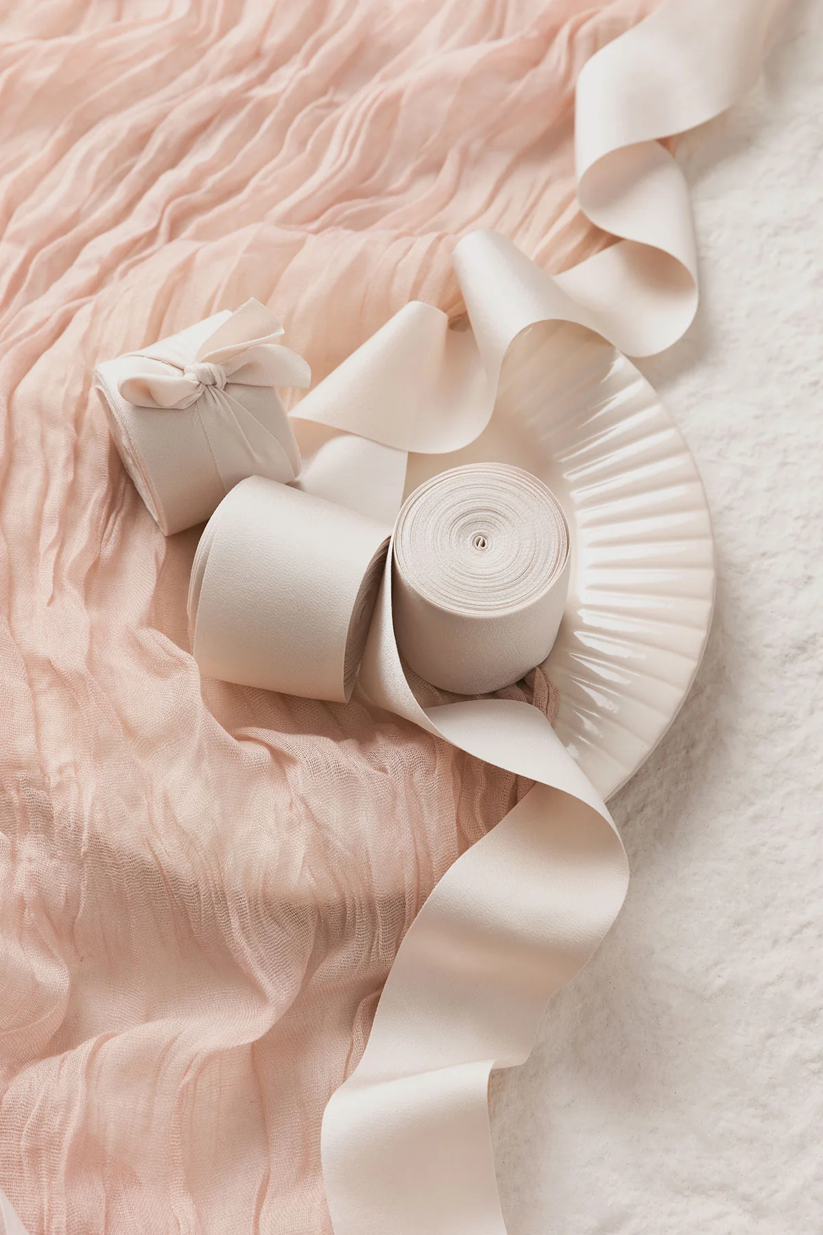 Matte Satin Ribbons 1.5" w x 6 Yards (Set of 3) - Image 5