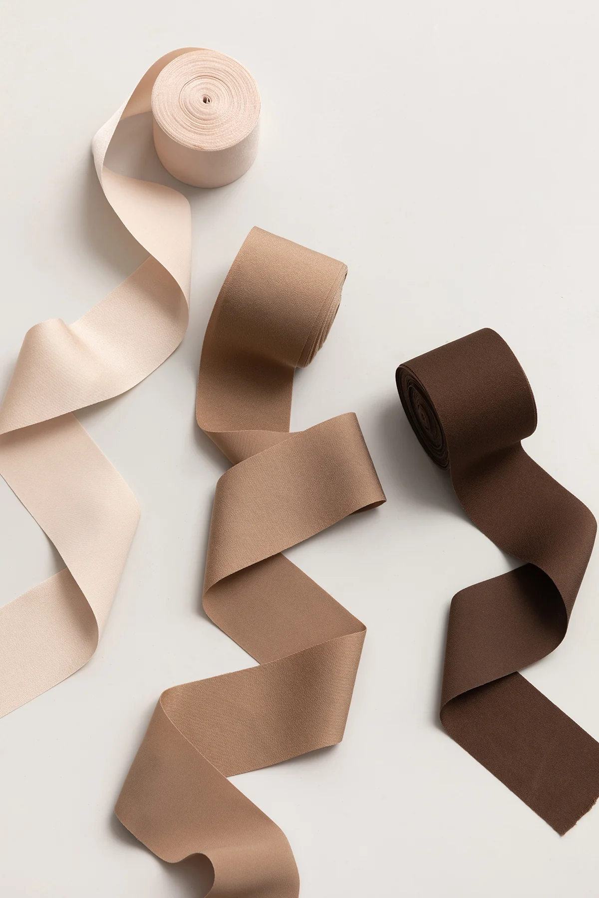 Matte Satin Ribbons 1.5" w x 6 Yards (Set of 3)