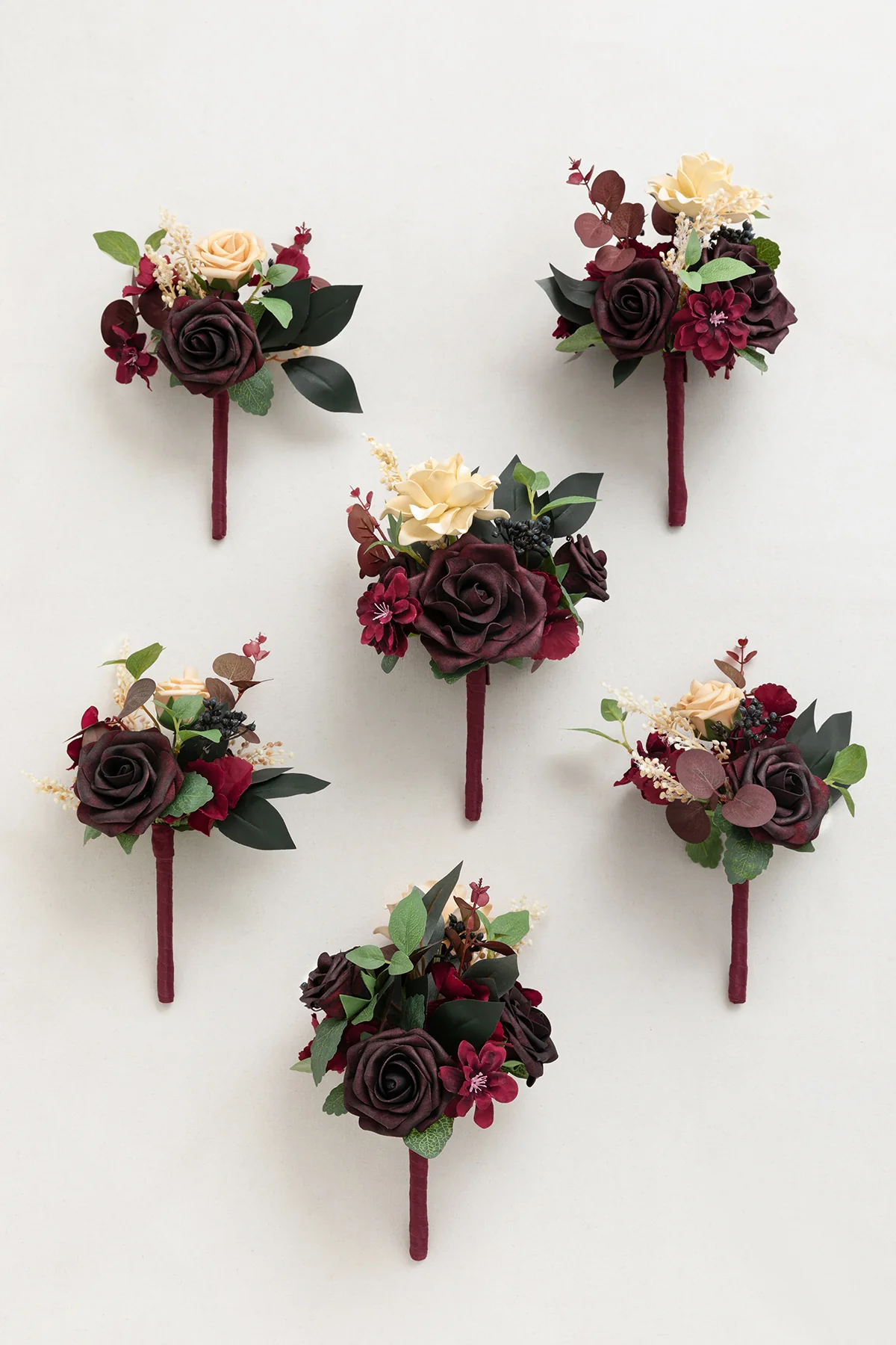 Mini Premade Flower Centerpiece Set in Black Baccara | Clearance - Image 4