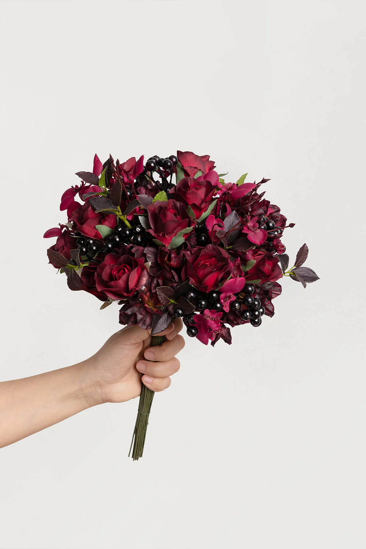 Mixed Filler Combo in Black Baccara & Burgundy - Image 4