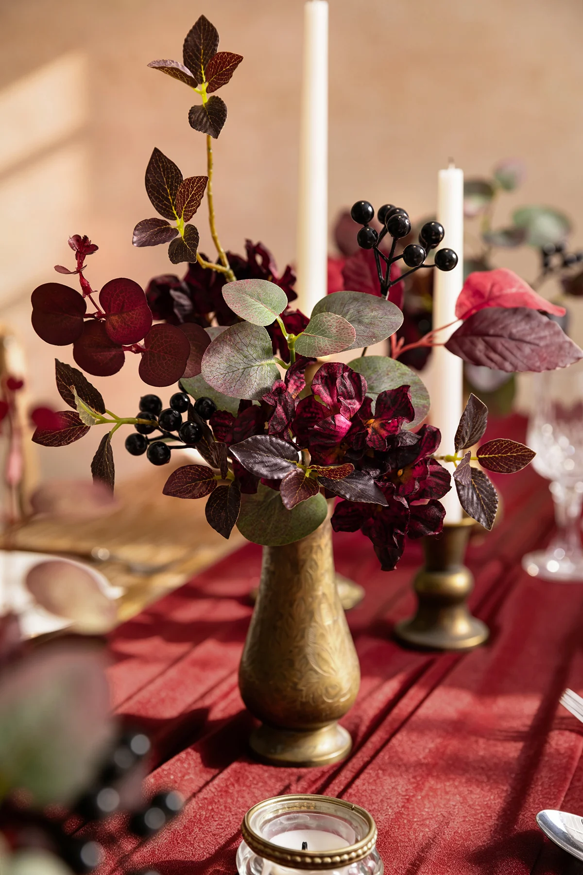 Mixed Filler Combo in Burgundy & Dark Red - Image 3