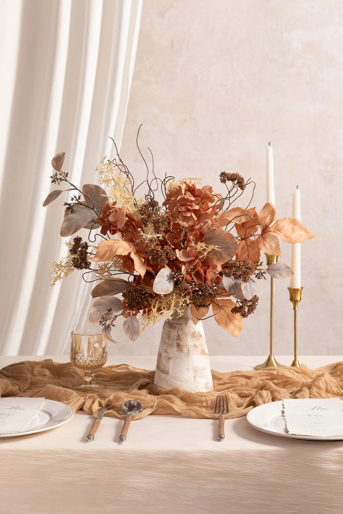 Mixed Filler Combo in Burnt Orange & Amber - Image 4